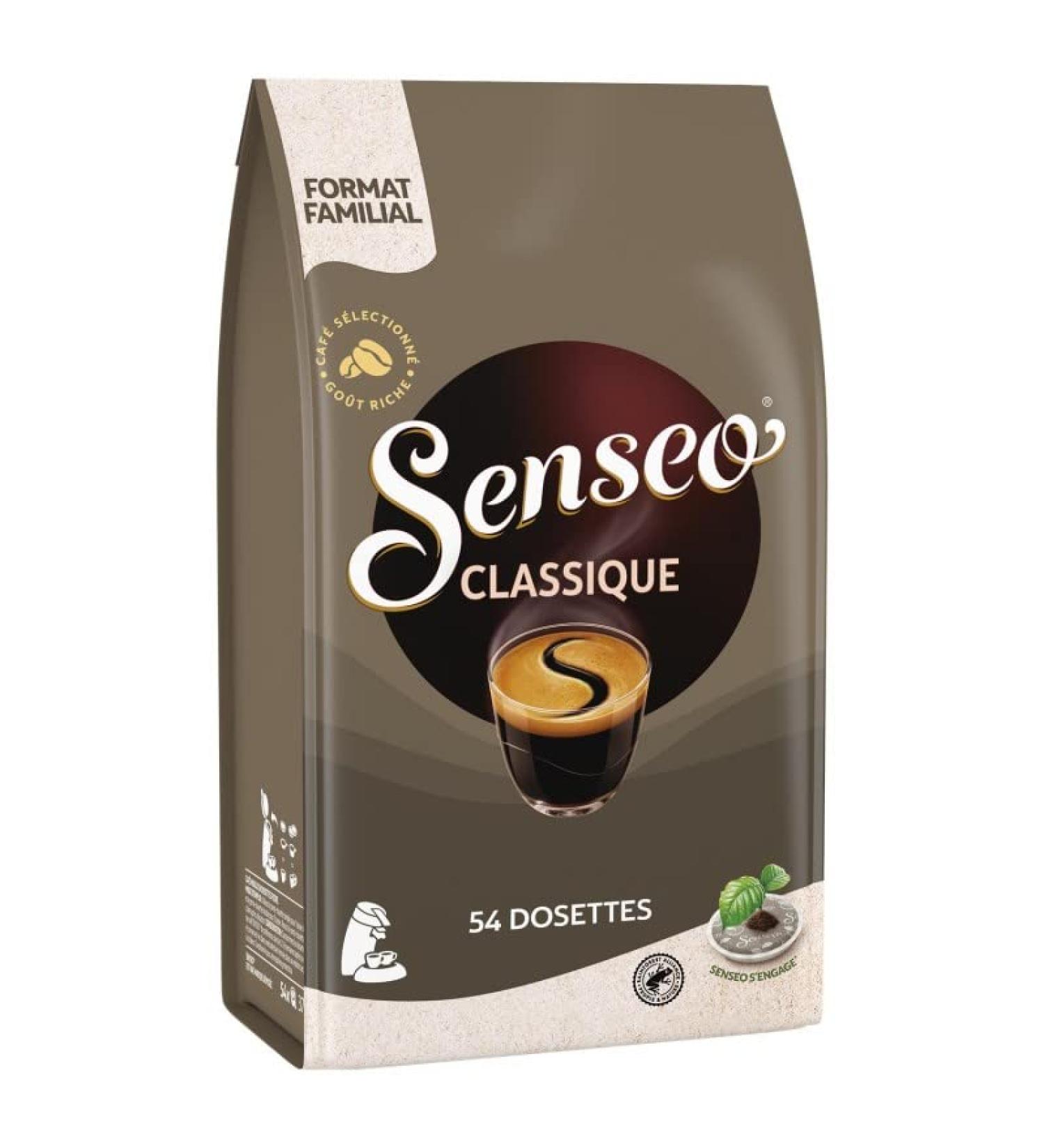  G n rique SENSEO Classic Coffee Pods 375g: a rich aromatic coffee perfect for your daily coffee break. - Pack of 3 - Sold as a Pack - Buy Online on GoSupps.com