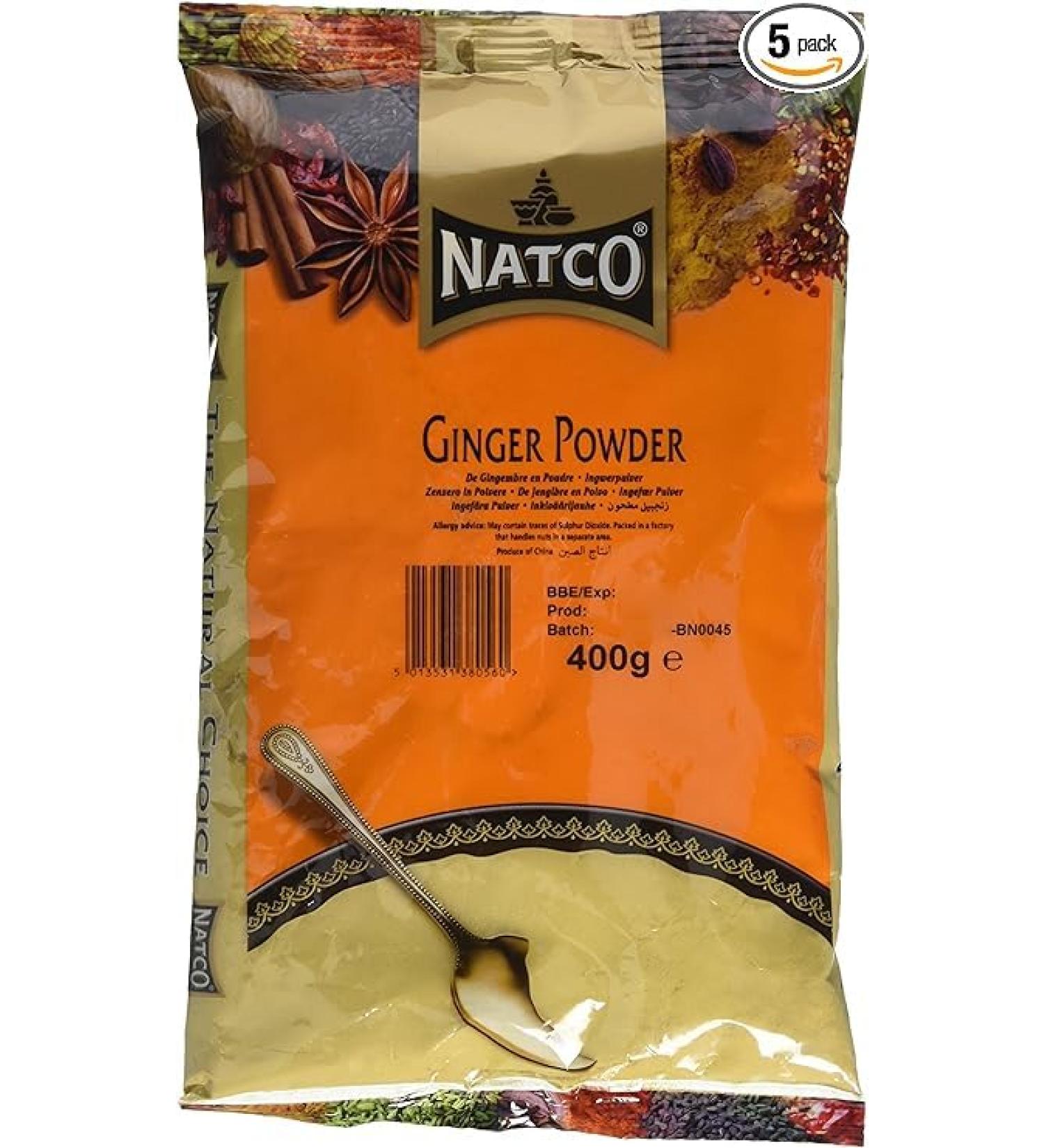 Natco Natco Ginger Powder 400g (pack of 5)