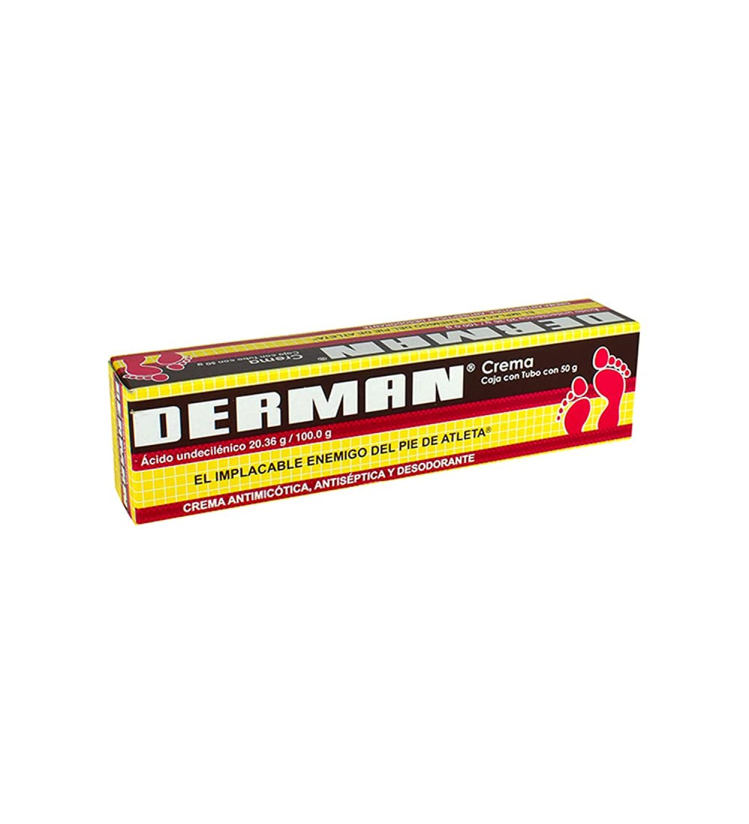 Derman Foot Cream 1.76 Ounce - Moisturizing and Nourishing Formula - Buy Online on GoSupps.com