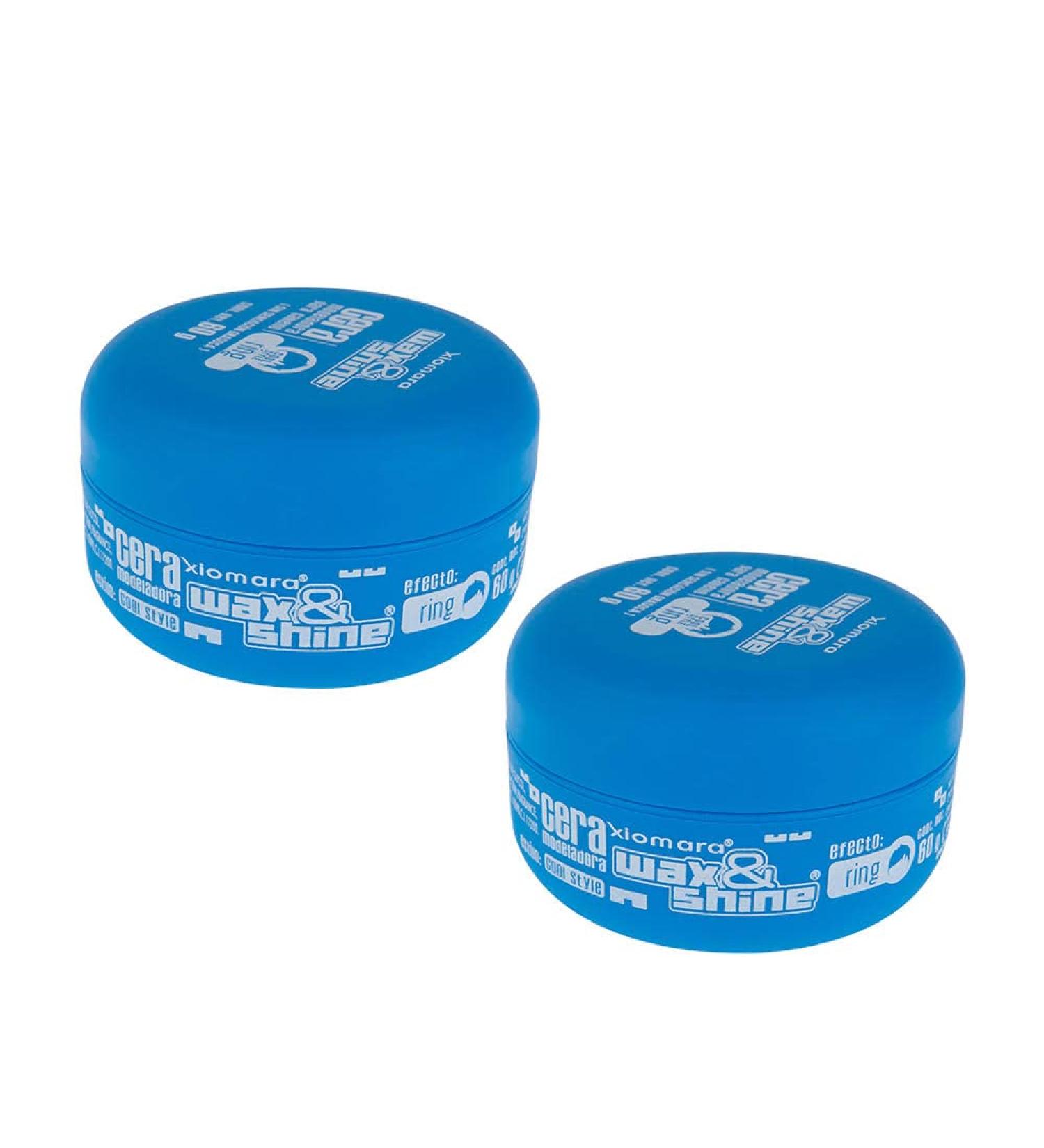 Xiomara WAX & SHINE COOL STYLE RING EFFECT 2-Pack of 2.11 Oz Each