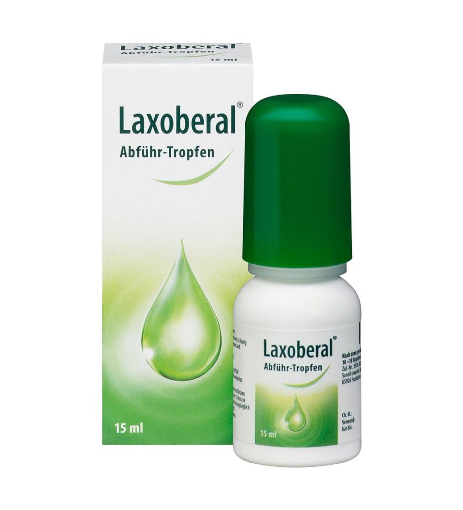 Laxoberal Slot Drops - Gentle Constipation Relief with Sodium Picosulfate | 15 ml Pack - Effective International Shipping - Buy Online on GoSupps.com