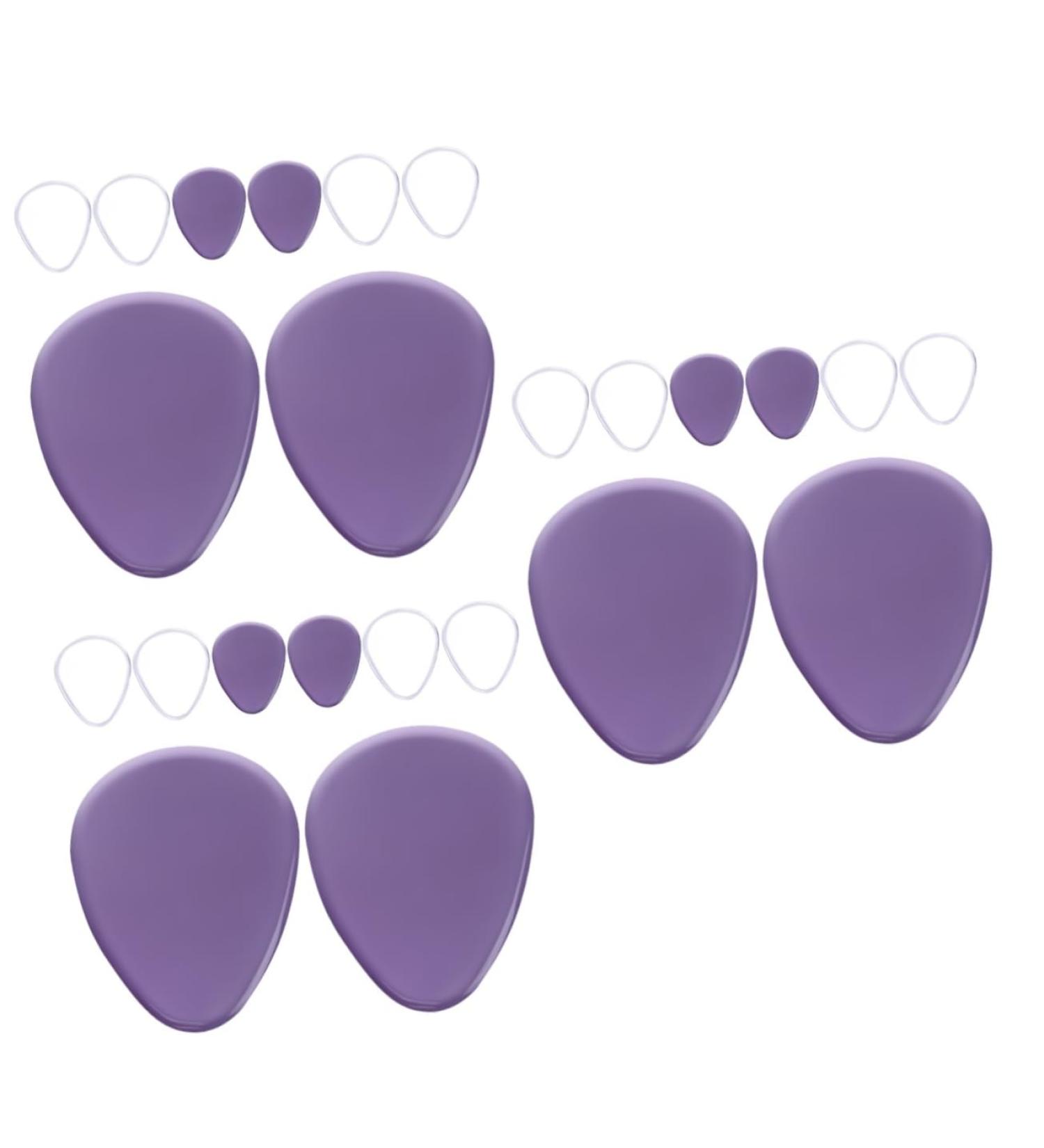 Shop Hemoton 12 Pairs High Heel Forefoot Pads - Non-Slip Cushion & Gel Grip for Women - Comfortable Purple Heel Inserts - Buy Online on GoSupps.com