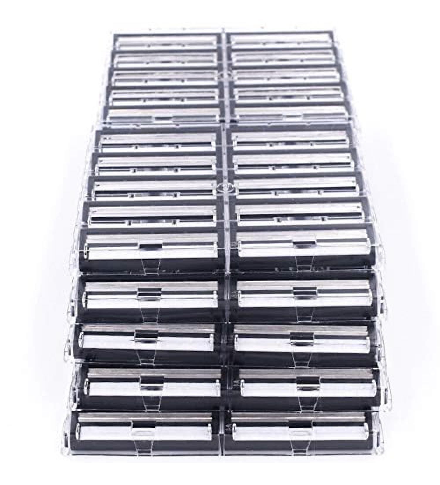 200 Taconic Shave Twin Blade Razor Refills - Compatible with Gillette Trac 2 Atra Vector Contour - International Shipping Available - Buy Online on GoSupps.com