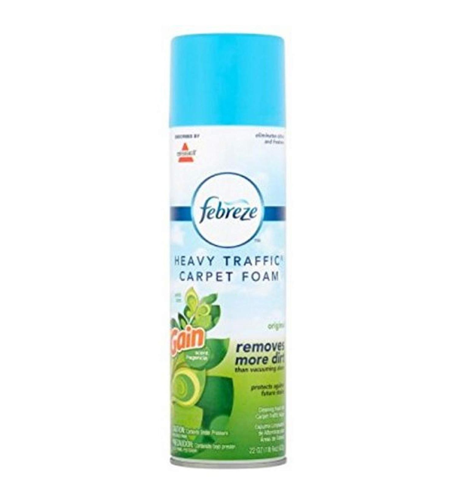 Bissell Febreze Gain Scent Heavy Traffic Carpet Foam, 22 Ounce