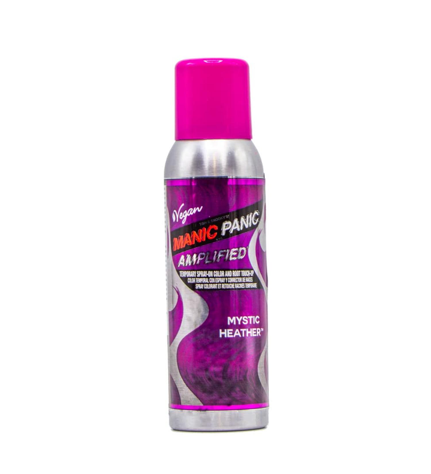 Manic Panic Amplified Temporary Hair & Root Touch Up Colour Spray - Mystic Heather - 125ml