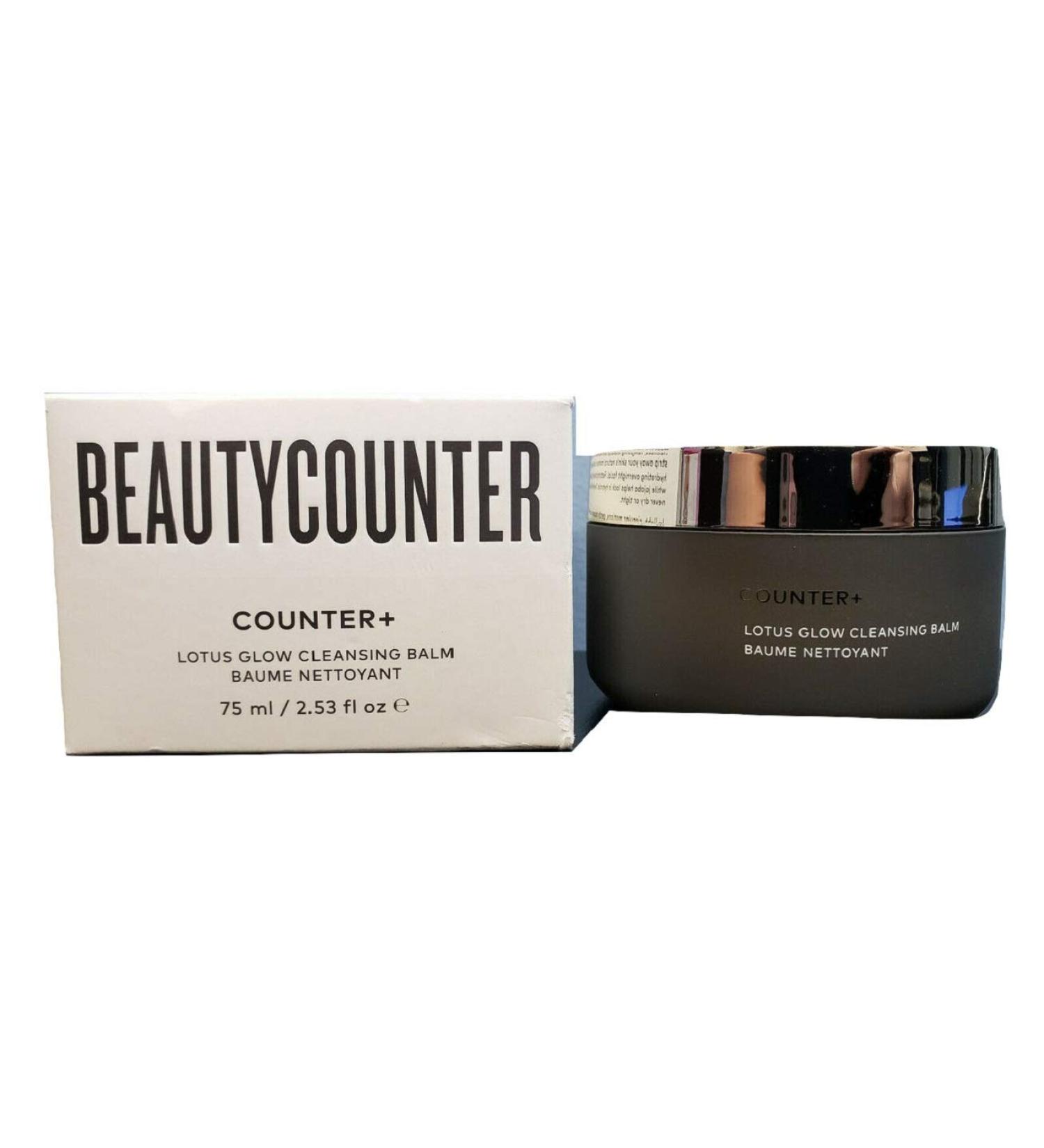 Beautycounter Counter+ Lotus Glow Cleansing Balm 75ml | Hydrating Face Cleanser for All Skin Types | Shop Beauty Counter Online - Buy Online on GoSupps.com