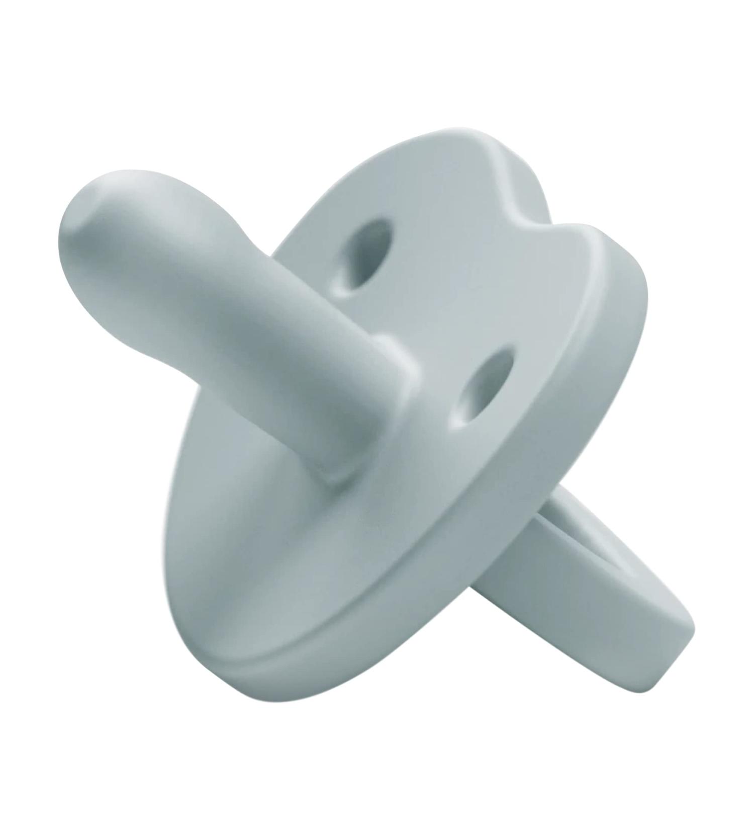Milk Snob Calm n Cuddle Silicone Pacifier 6-18 Months - BPA Free Teether for Baby Girl and Boy. Perfect Baby Shower Gift for New Moms! Stage 2 Blue Breeze - Buy Online on GoSupps.com