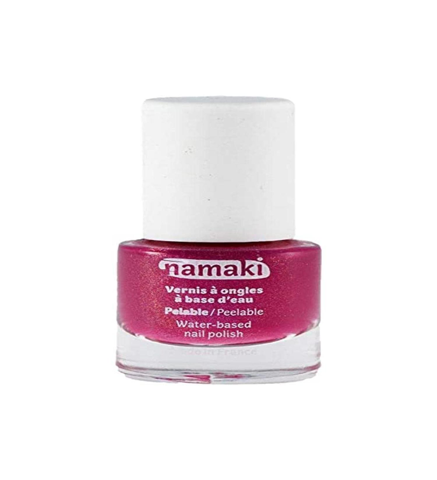 Namaki Peel-off Nail Polish Kids Unisex Fuchsia