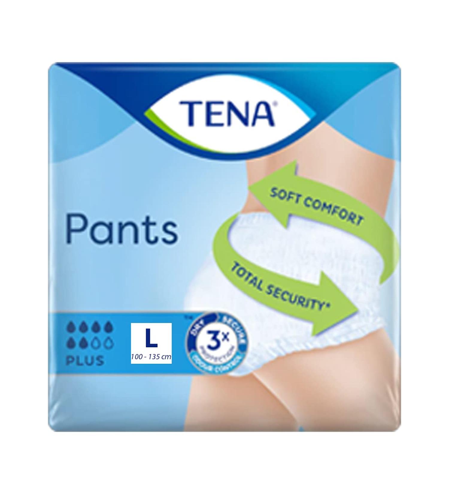 Tena Pants Plus 8's L (8 pieces)