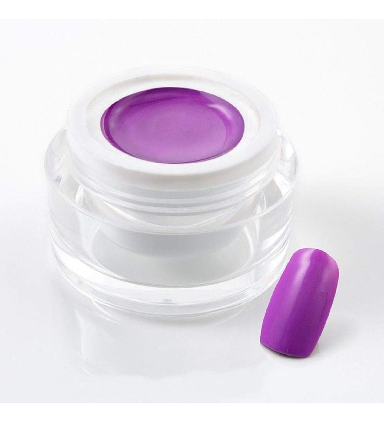 5 ml exclusive UV color gel/colour gel/pastel gel - in neon pastel purple