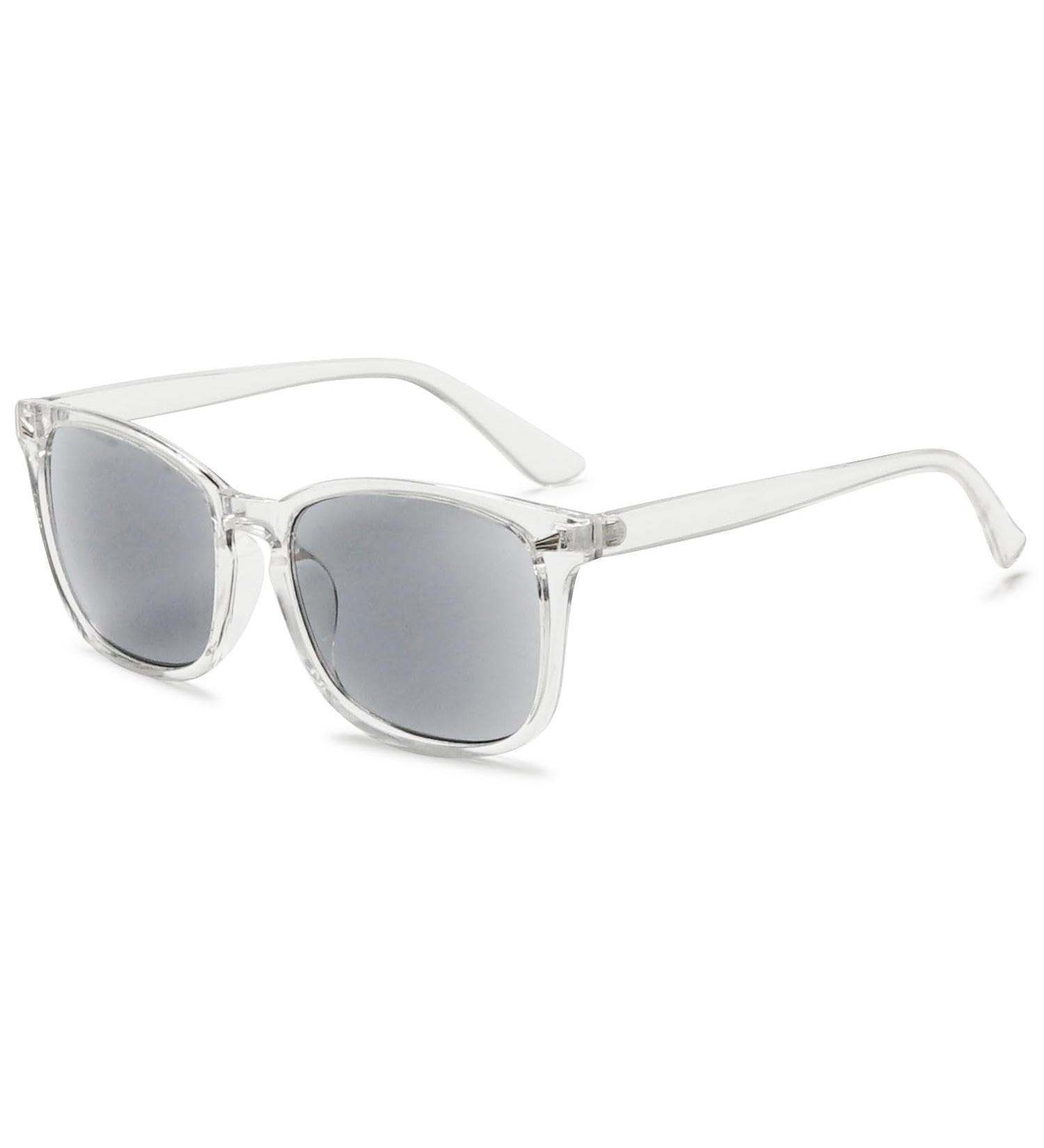 Vevesmundo 1.75x Reading Glasses with Sun Protection | Stylish Transparent Sunglasses for Men & Women | Tested Visual Aid for Sunny Reading - Buy Online on GoSupps.com