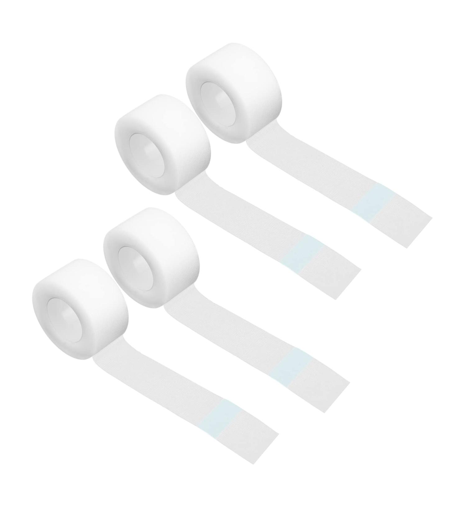 NOLITOY 4 Rolls Medical Tape Medical Adhesive Tape Double Eyelid Tape Double Eyelid Sticker Easy to Tear 914x2.5cm White - Buy Online on GoSupps.com