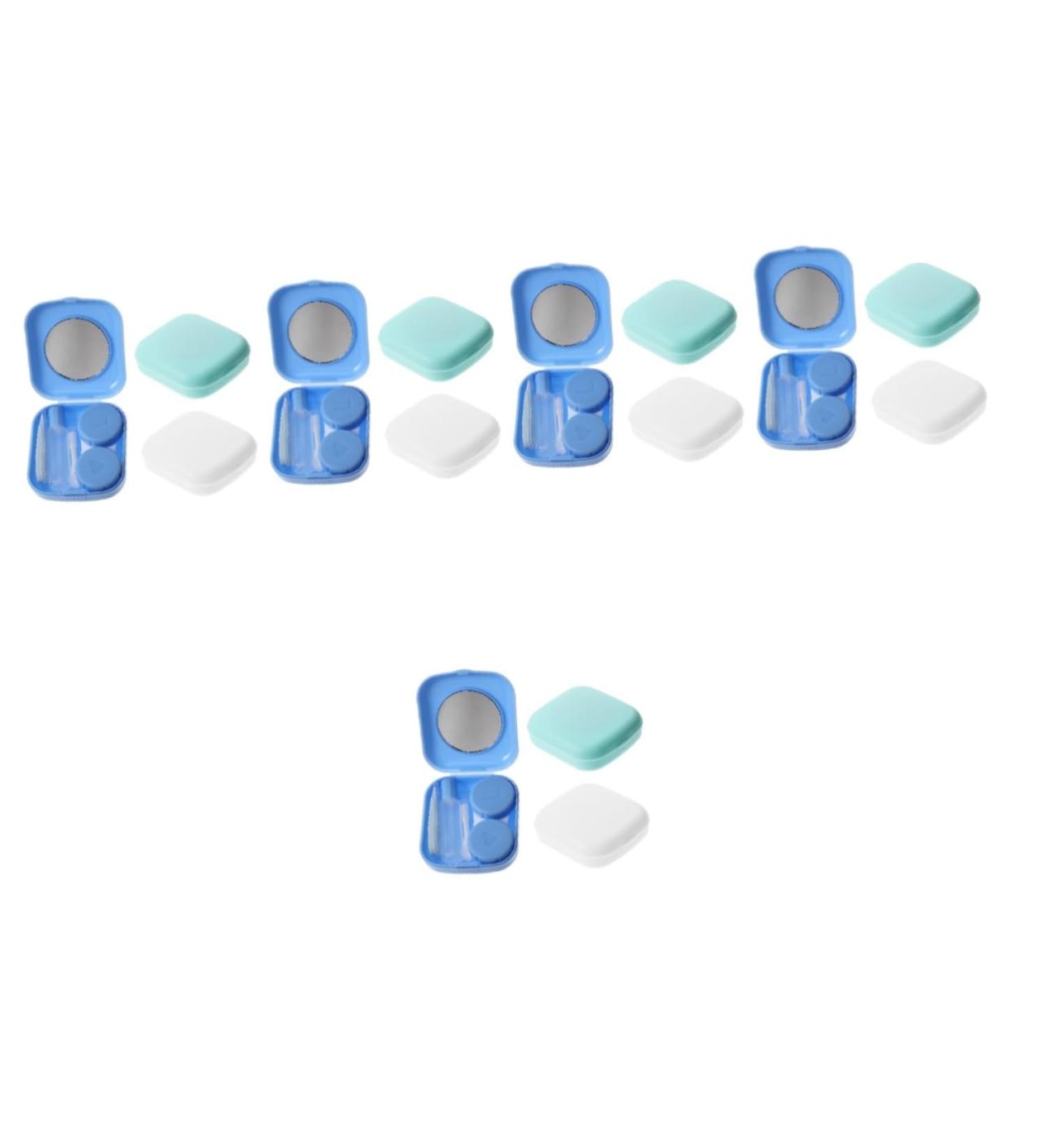 Buy Healvian 15-Sentence Contact Lens Case | Travel Cosmetic Container & Organizer for Colored Lenses - Buy Online on GoSupps.com