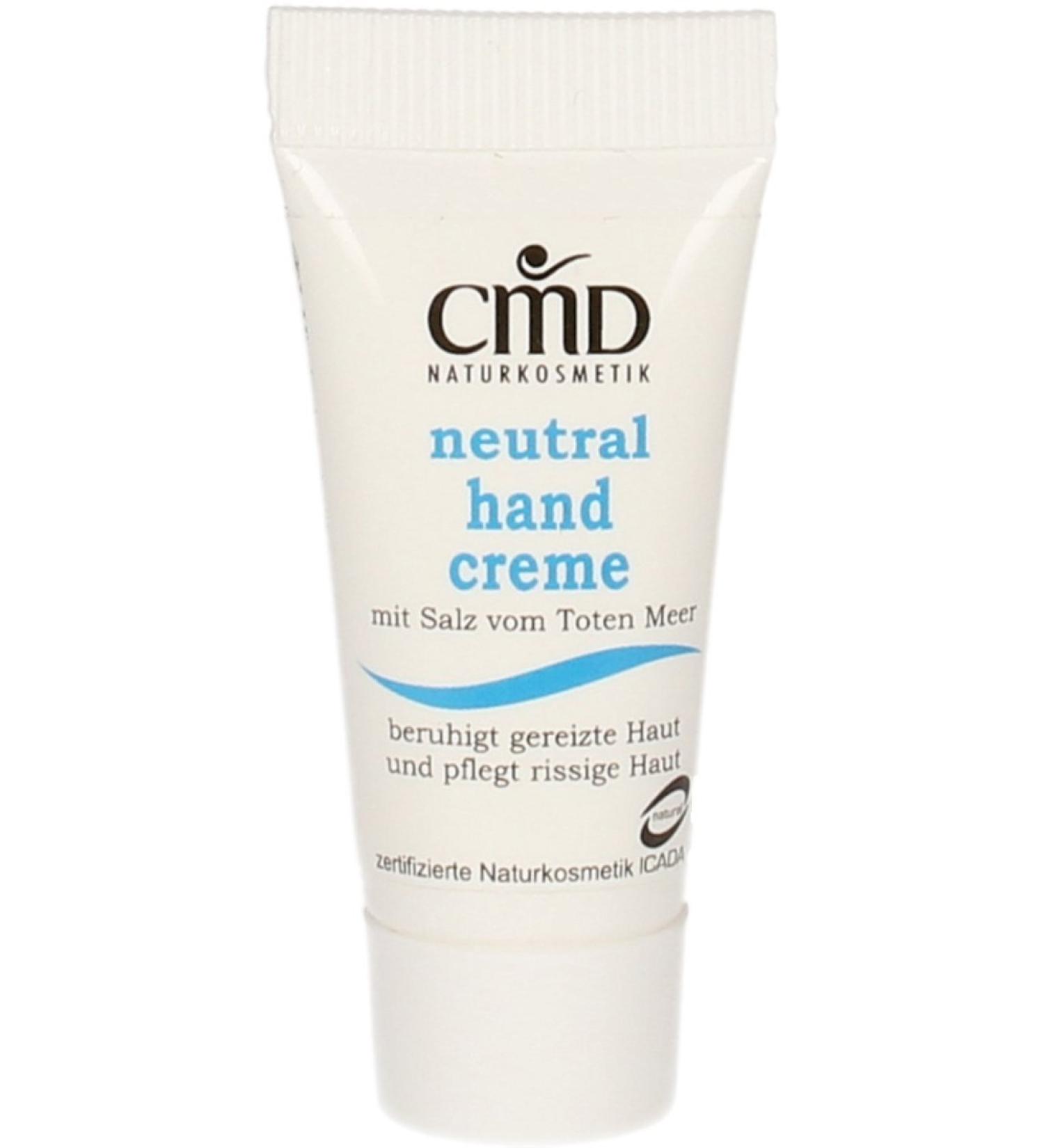 CMD Natural Cosmetics: Hand Cream Neutral Cosmetics: CMD Natural Cosmetics: Size: Hand Cream Neutral 5ml (5 ml)