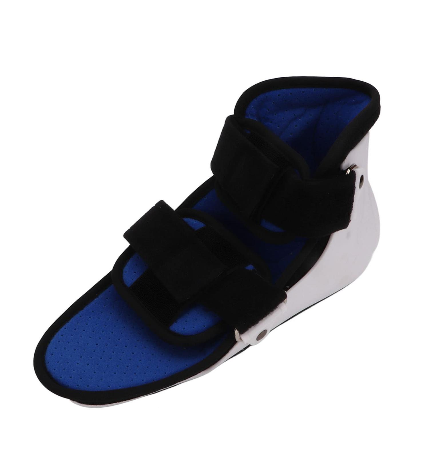Ankle Stabilizer & Walking Fracture Boot - Breathable Support Wrap for Men & Women (Right Foot L) - Enhance Recovery & Comfort - Buy Online on GoSupps.com