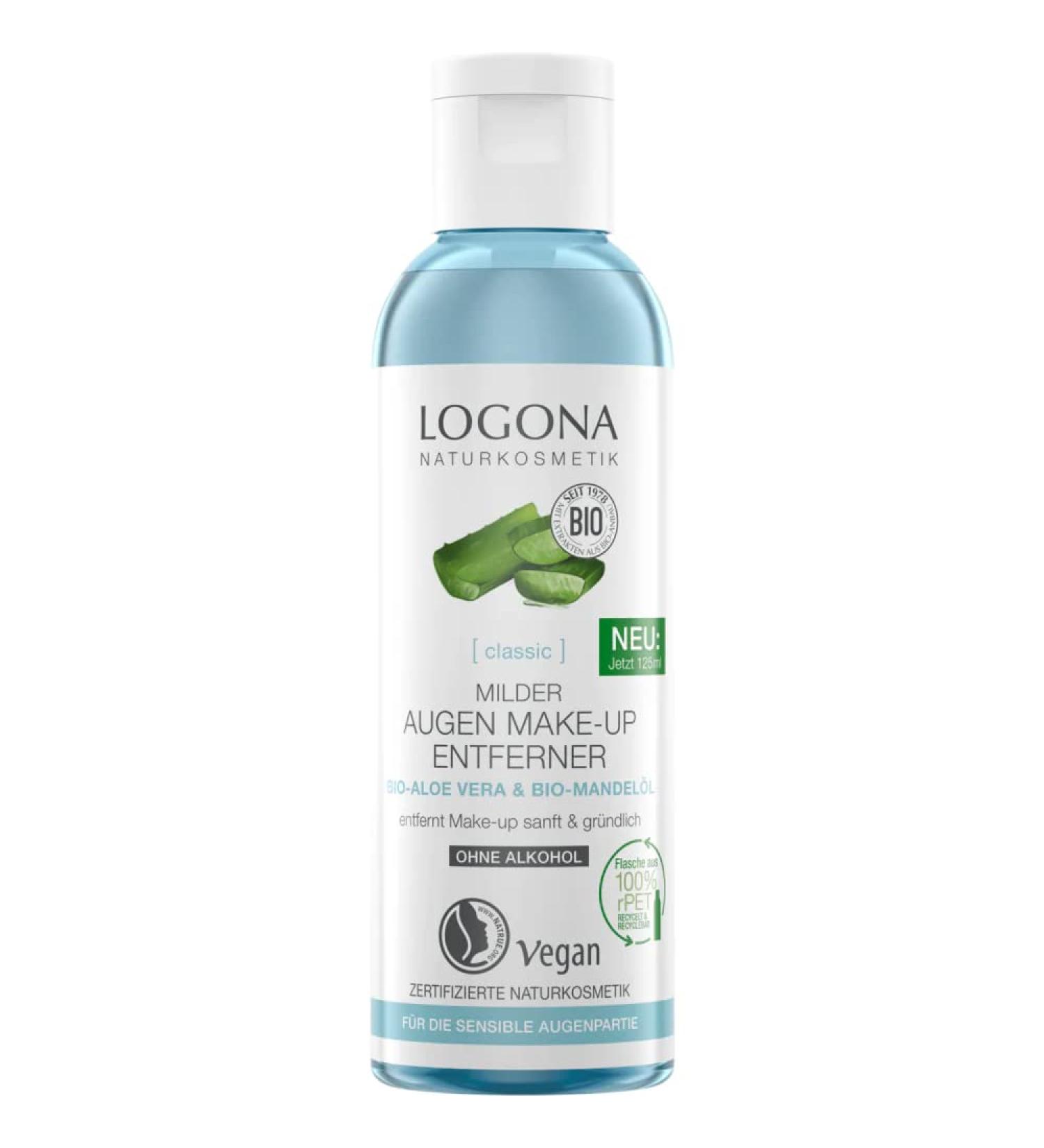 LOGONA ACEITE DESMAQUILLANTE DE OJOS aloe huile adapt e un usage interne ou externe s utilise selon les recommandations du fabricant contenance 125 ml et devient un alli fiable dans la routine