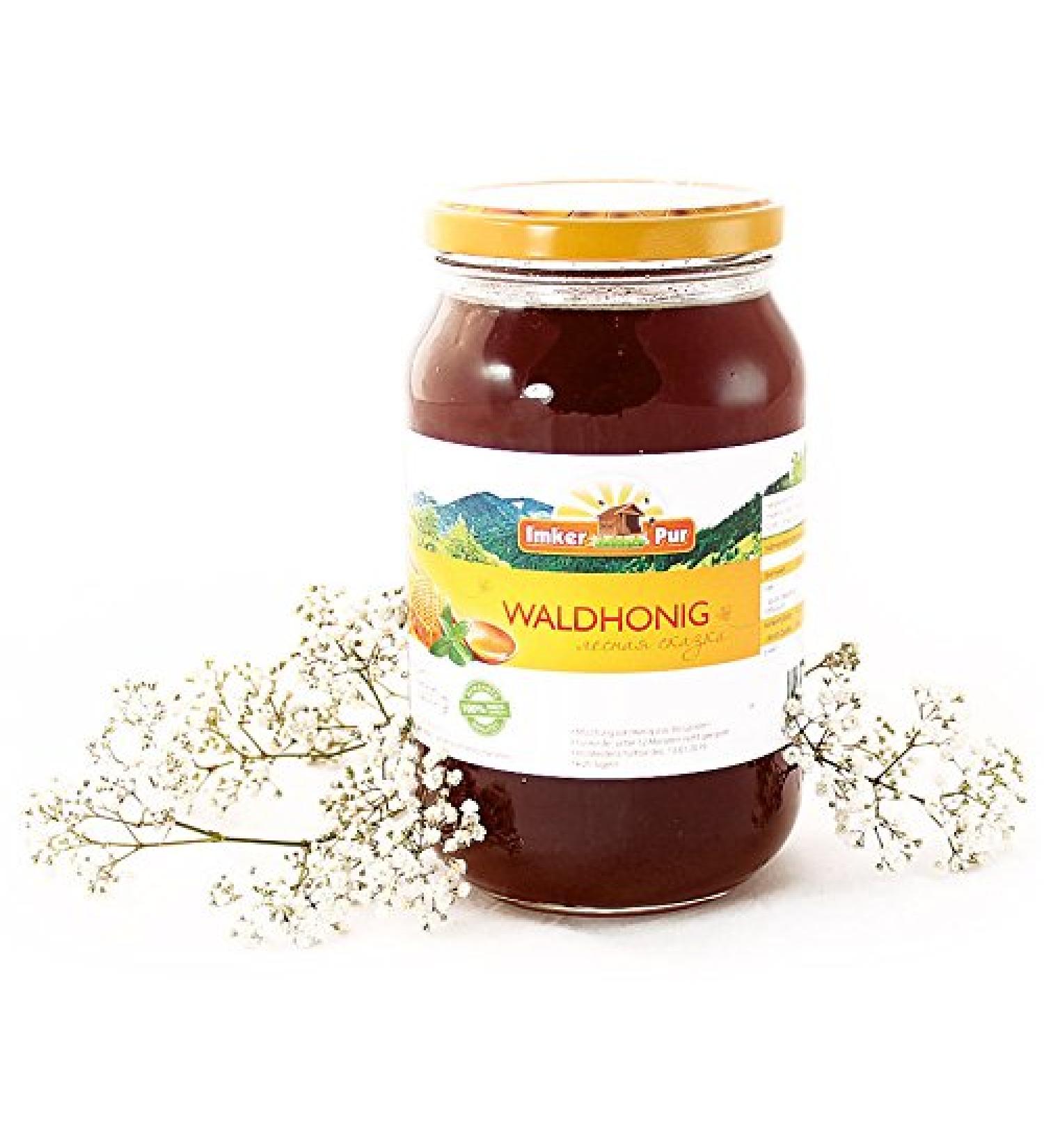 ImkerPur forest honey 1200 g cold spun sweetened with a fine fir note - Buy Online on GoSupps.com