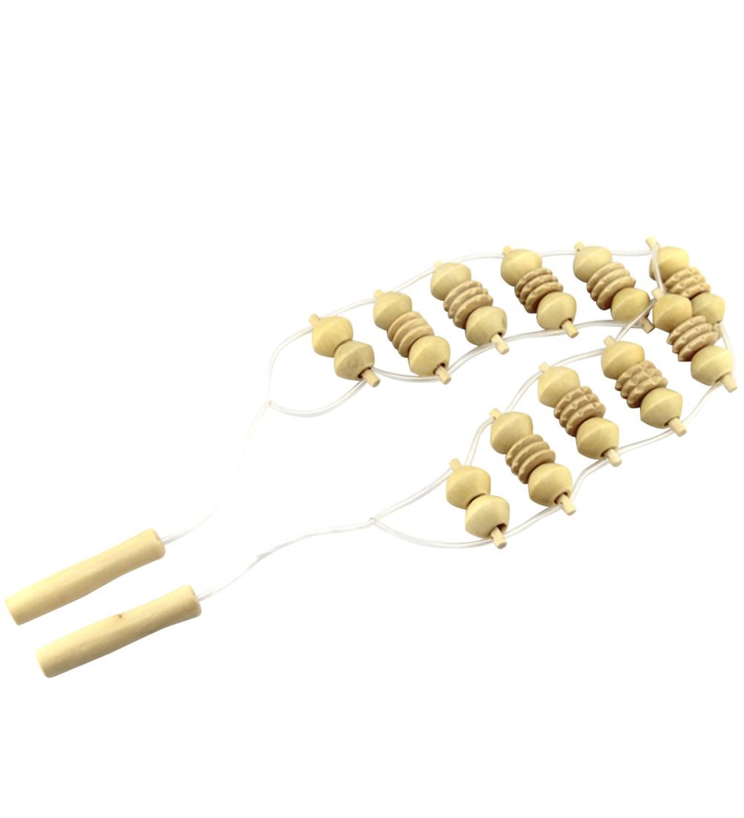 Hilifty Wooden Massage Roller - Pain Relief & Improved Blood Circulation | Buy Online - International Shipping - Buy Online on GoSupps.com
