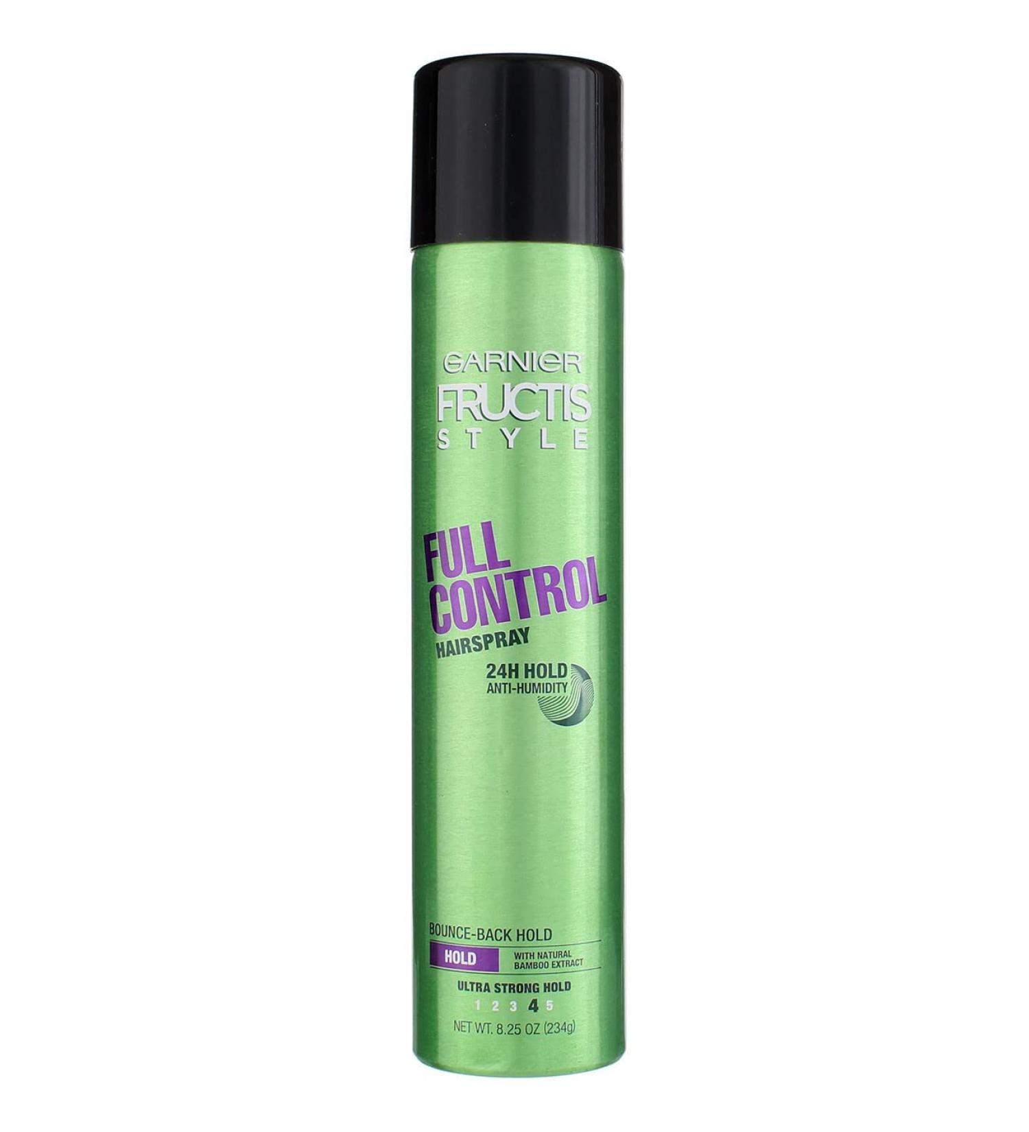 Garnier Fructis Style Full Control Anti-Humidity Hairspray Ultra Strong Hold 8.25 oz (Pack of 4) Natural 8.25 Ounce (Pack of 4) - Buy Online on GoSupps.com