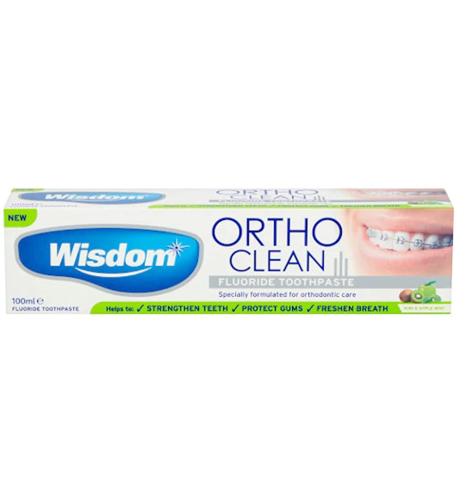 DHB Wisdom Ortho Clean Fluoride Toothpaste 100ml
