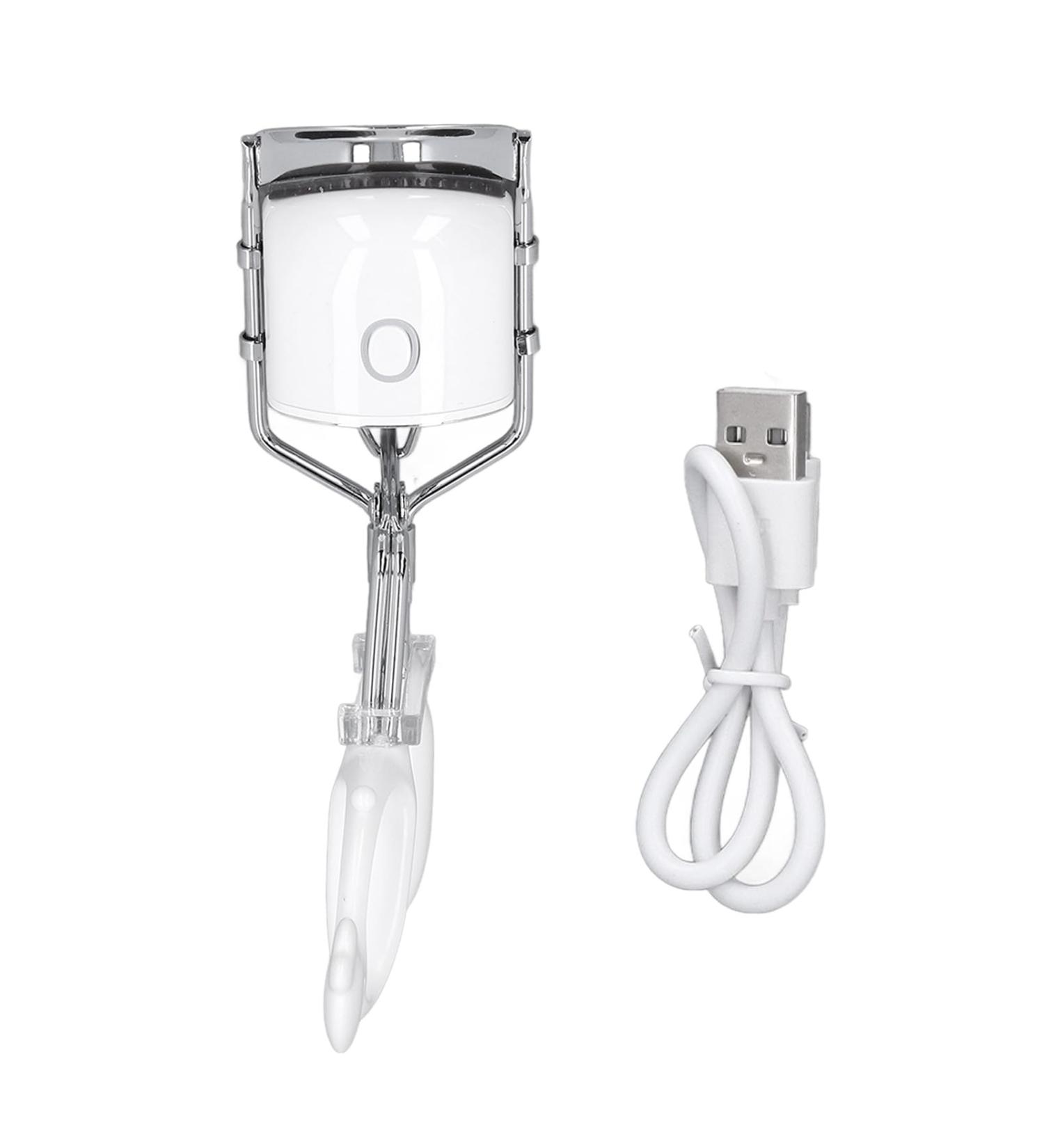 Electric Heated Eyelash Curler Hot Lash Professional Eyelash Tools Battery Powered Lash Lifter Rechargeable Clamp Suitable for All Types of Eyelashes - Buy Online on GoSupps.com