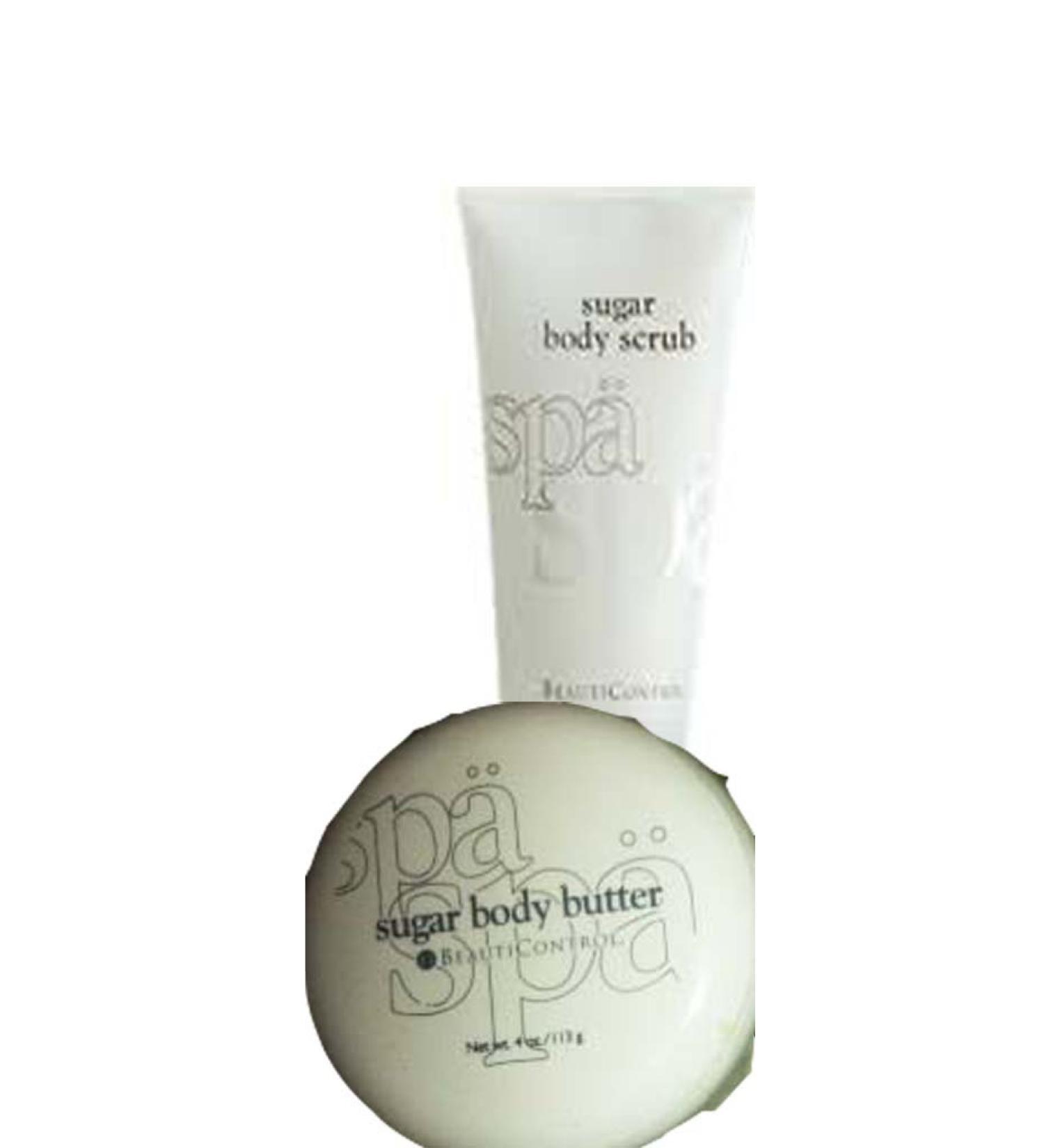 BeautiControl SPA Sugar Set of 2 - Body Scrub & Body Butter