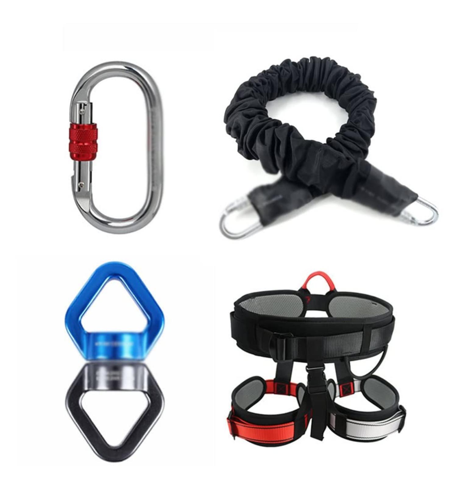 Bungee Dance Flying Suspension Rope | Aerial Anti-Yoga Cord & Resistance Band Set - 40-60kg | Home Gym Fitness Equipment - Buy Online on GoSupps.com