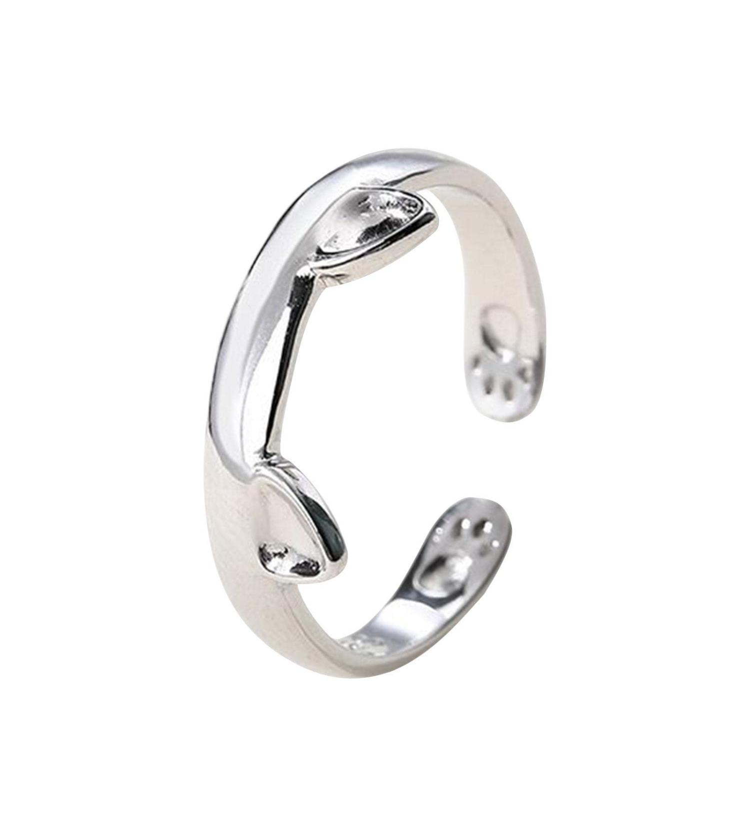 Pisamhid Cat Earrings - Open Design Cute Jewelry Gifts for Women & Girls - Perfect for Weddings Valentine's Day & Special Occasions - Buy Online on GoSupps.com