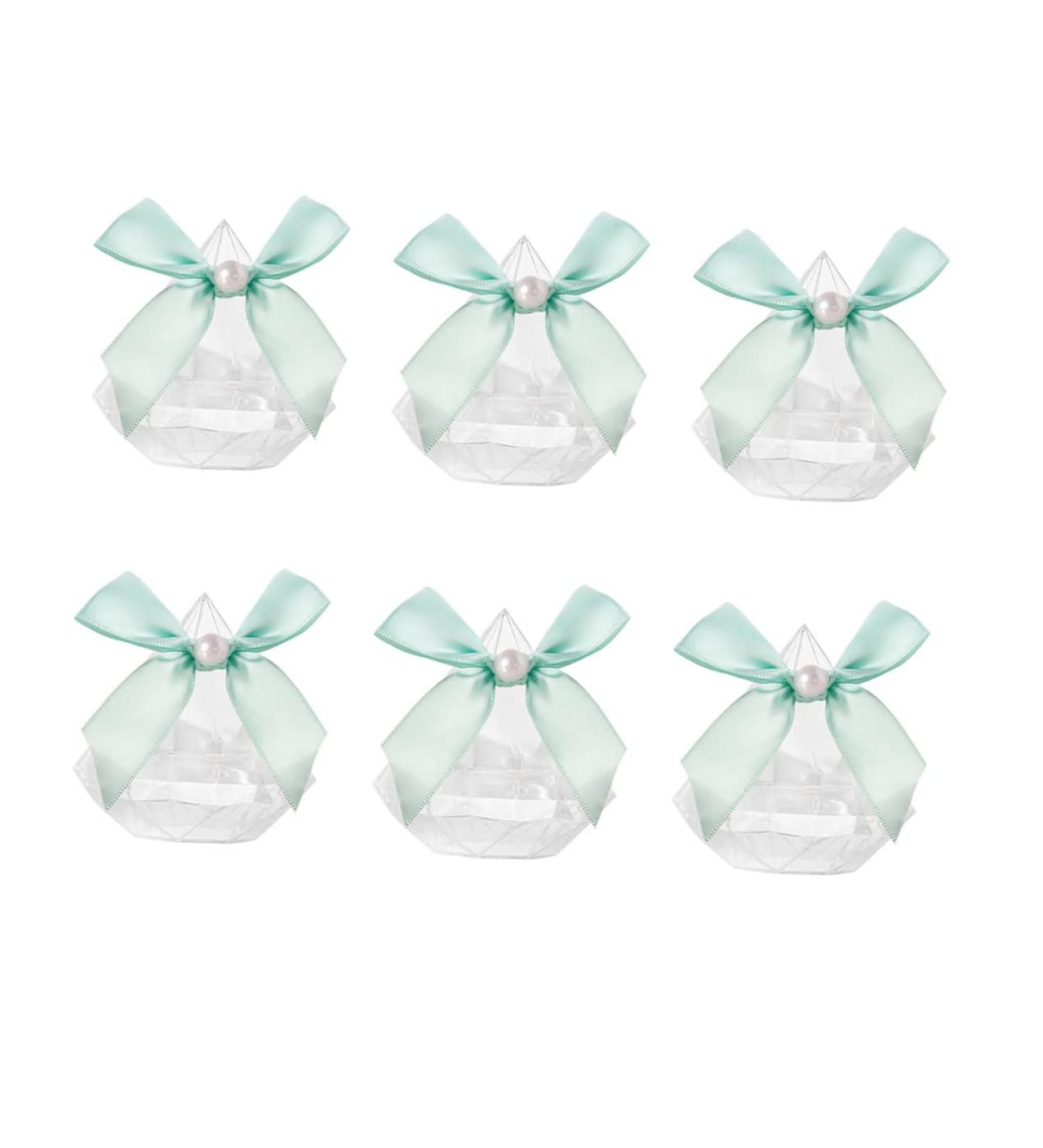 HOMSFOU 6pcs Dragon Water Fountain Cute Ashtray Mini Sweet Bags Clear Goody Bags Wedding Favors Candy Jar Gift Bixes Gift Boxes for Presents Birthday Favor Bride Personality Candy 1 count (Pack of 1) Blue - Buy Online on GoSupps.com