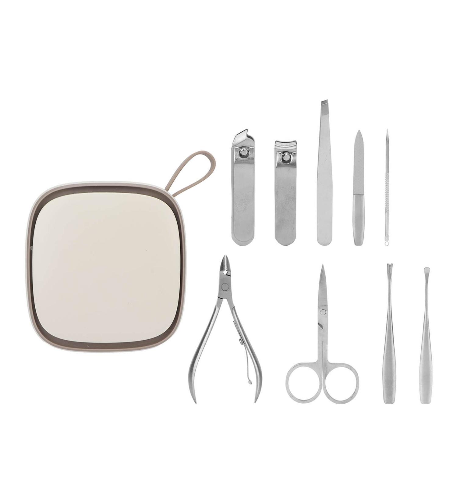 YAOGOHUA Double Sided Nail Clipper Set Stainless Steel Double Layer Multifunctional Nail Clippers Kit for Fingernails and Toenail - Buy Online on GoSupps.com