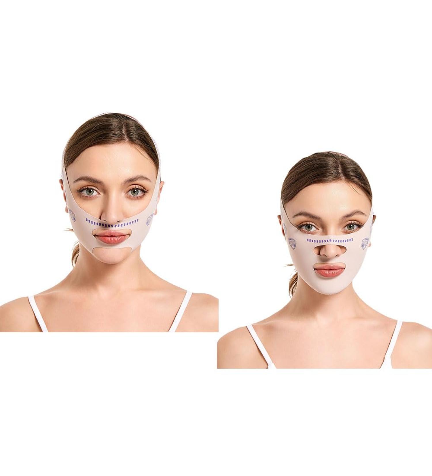 2pcs V-Line Face Lifting Tape & Sculpting Sleep Mask | Instant Beauty & Face Lift - International Shipping - Buy Online on GoSupps.com