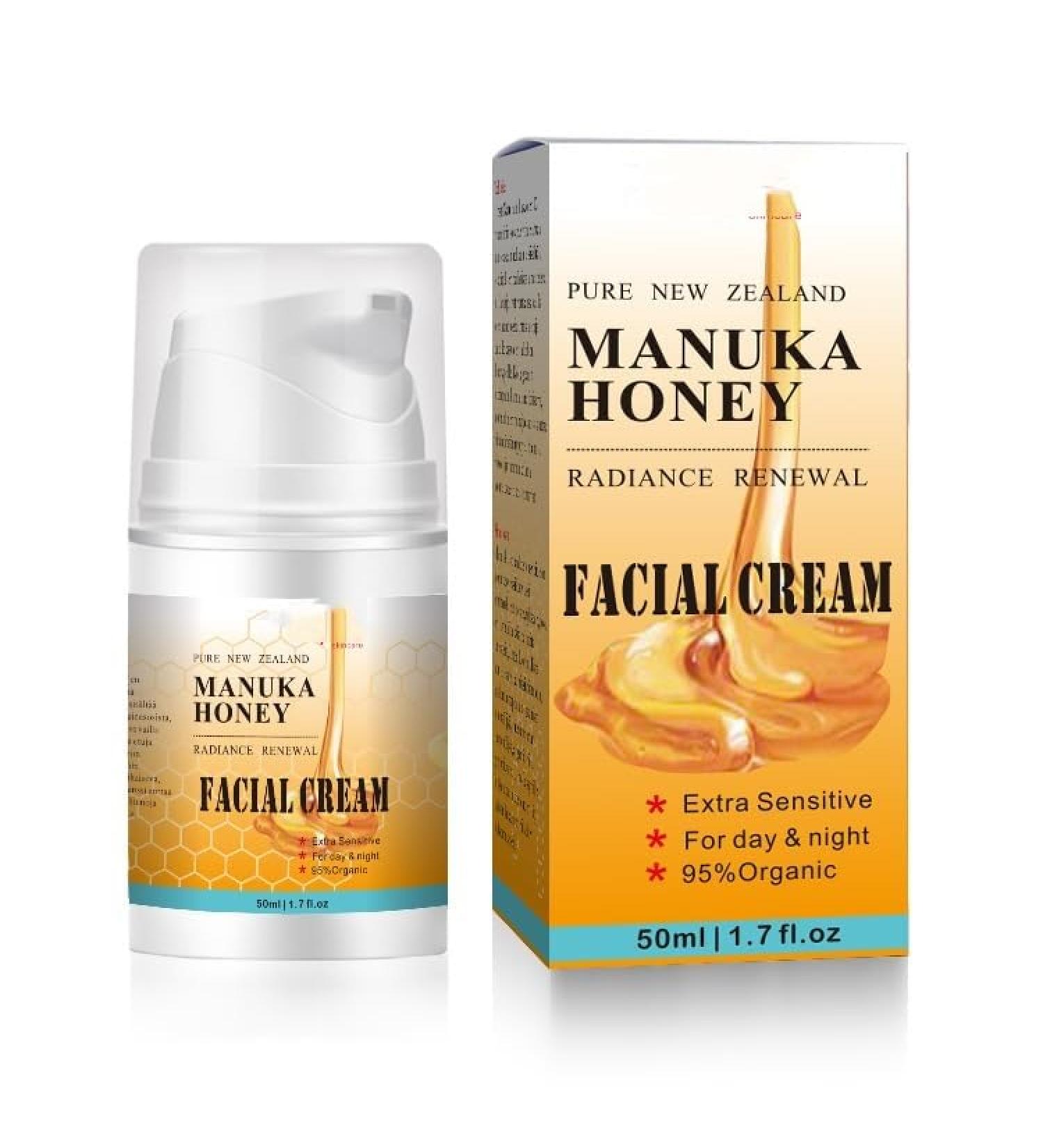 Honey Cream Face & Eye Cr me for Dark Circles and Puffiness Face Moisturizer and Body Lotion w/Hydrating Honey Beeswax for Extremely Dry Skin For Dry and Itchy Skin Rosacea & Eczema Prone Skin50ml - Buy Online on GoSupps.com