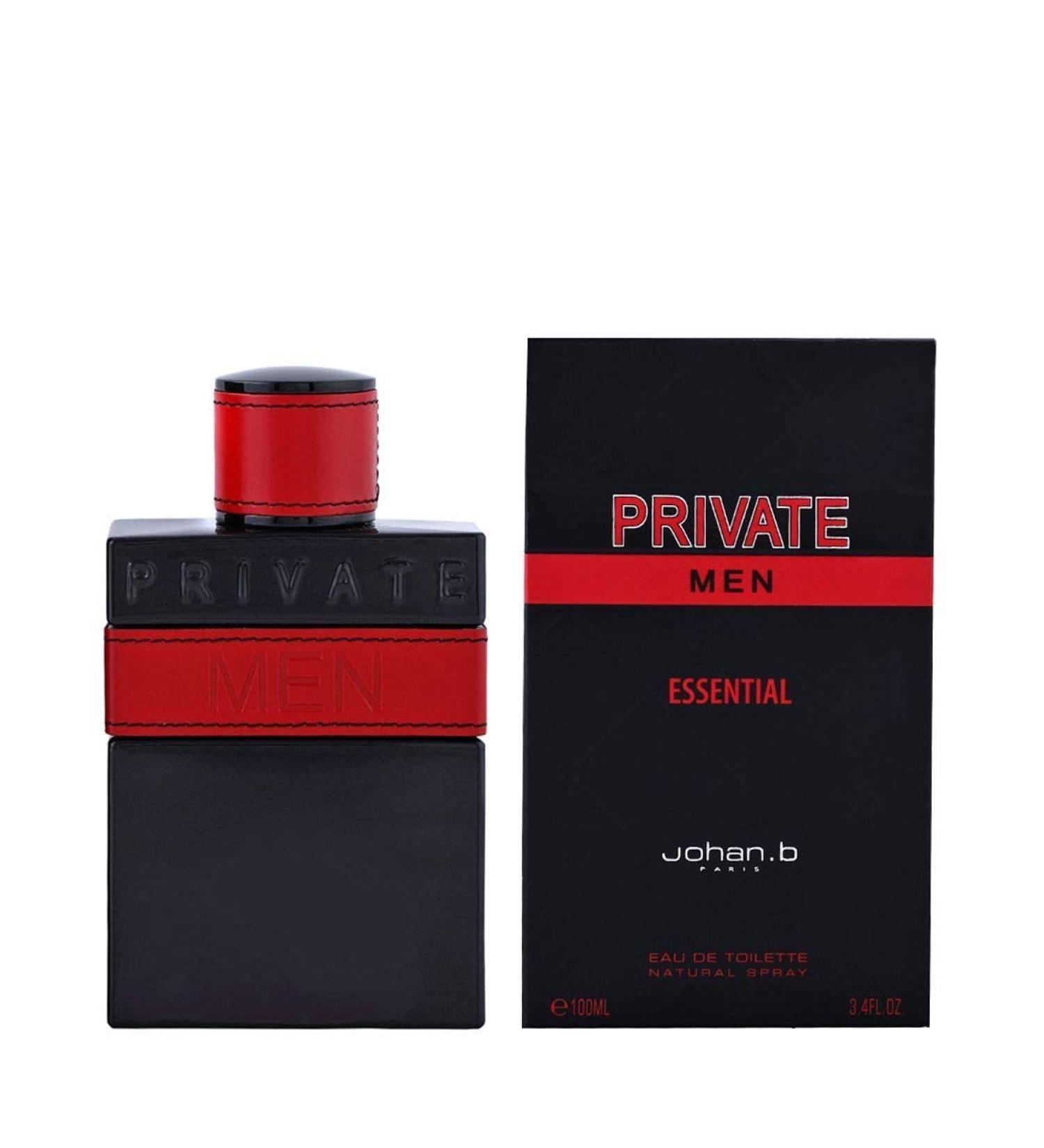 PRIVATE ESSENTIAL BY JOHAN B COLOGNE FOR MEN 3.4 OZ / 100 ML EAU DE TOILETTE SPRAY