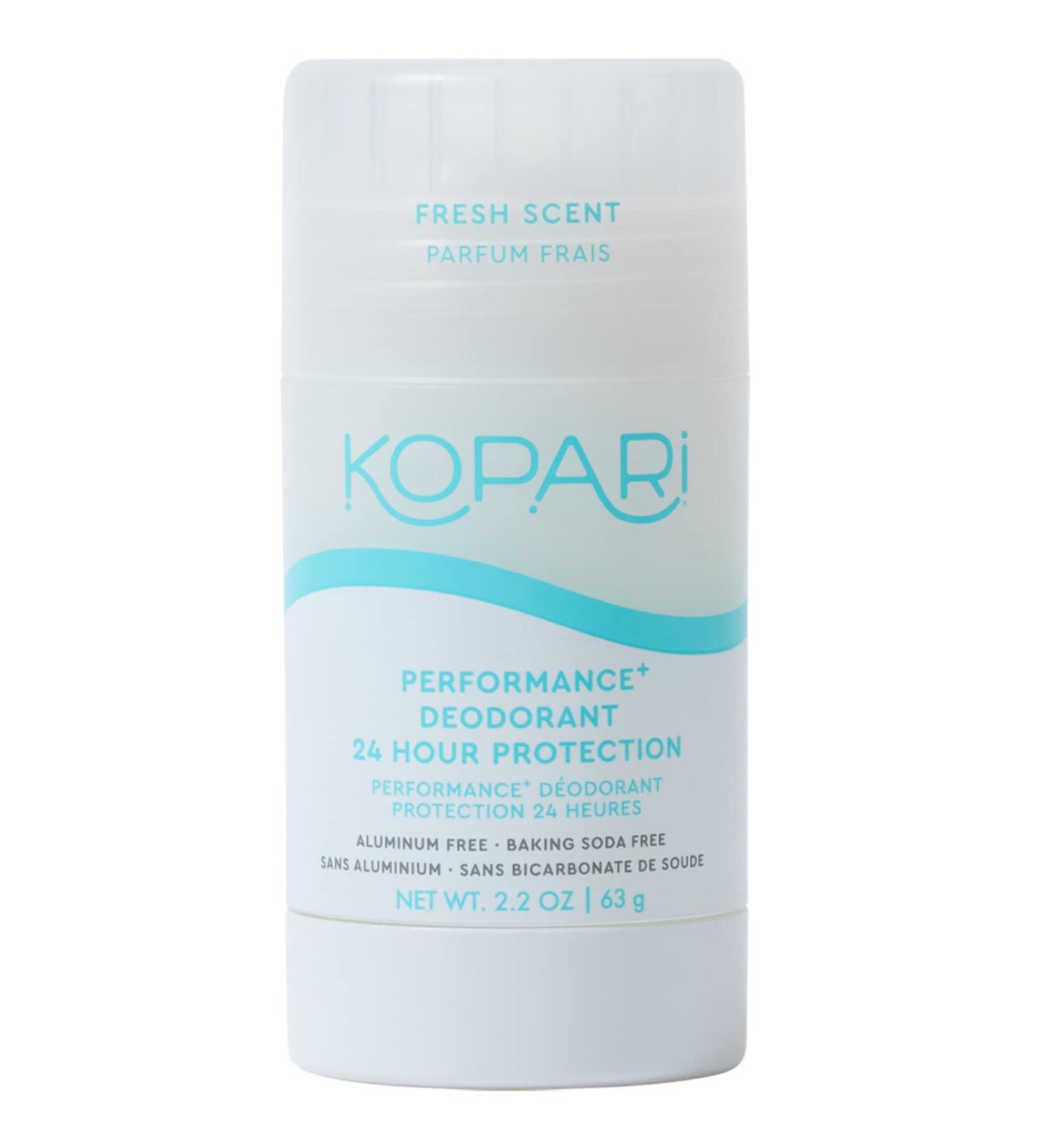 Kopari Performance Plus Natural Deodorant | 24-Hour Odor Protection, Vegan & Cruelty-Free, Baking Soda Free - 2 oz - Buy Online on GoSupps.com