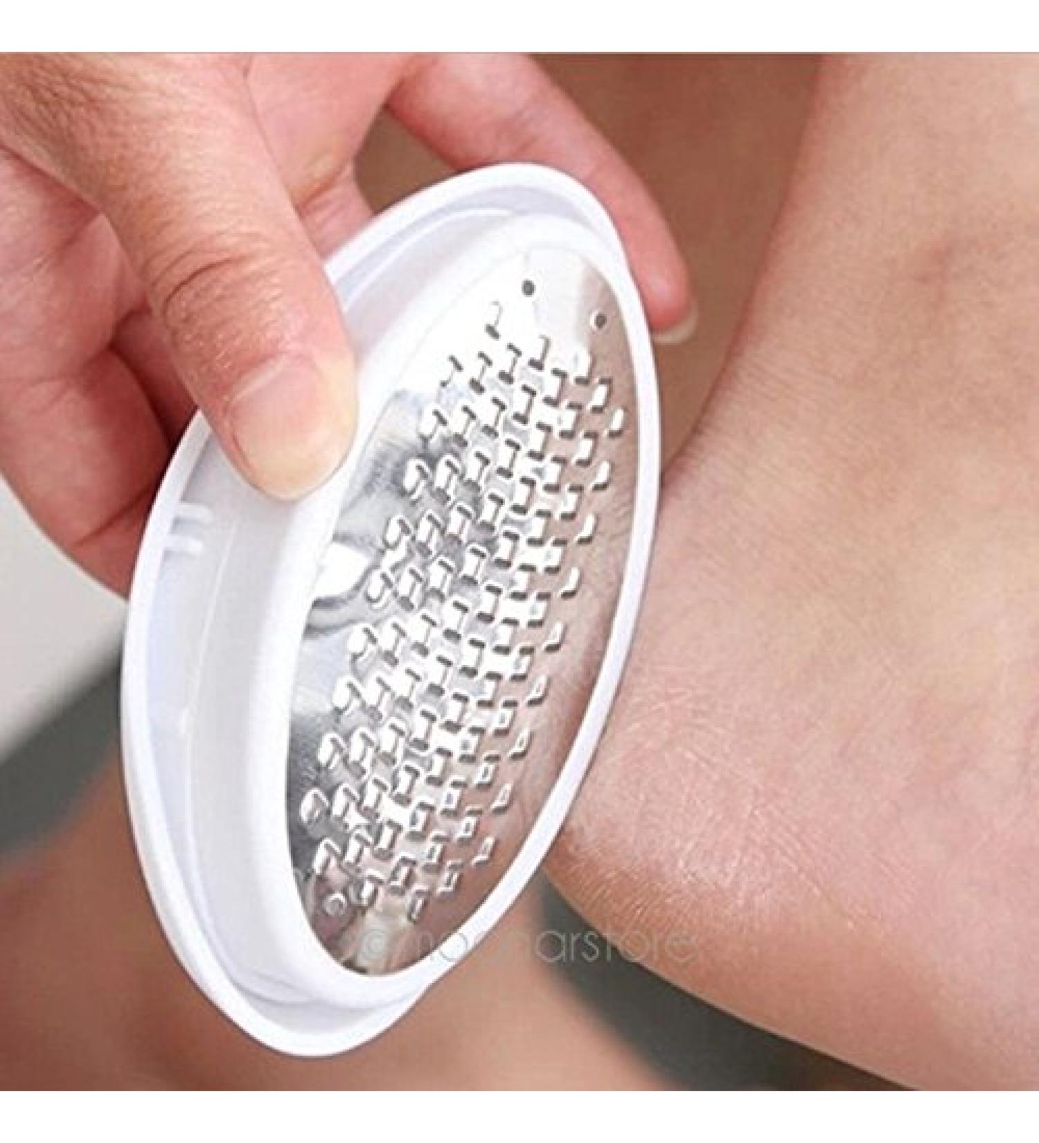 Professional Oval Egg Shape Foot File - Effective Corn Remover & Pedicure Tool for Soft Feet | Home Use Massage & Care - Buy Online on GoSupps.com