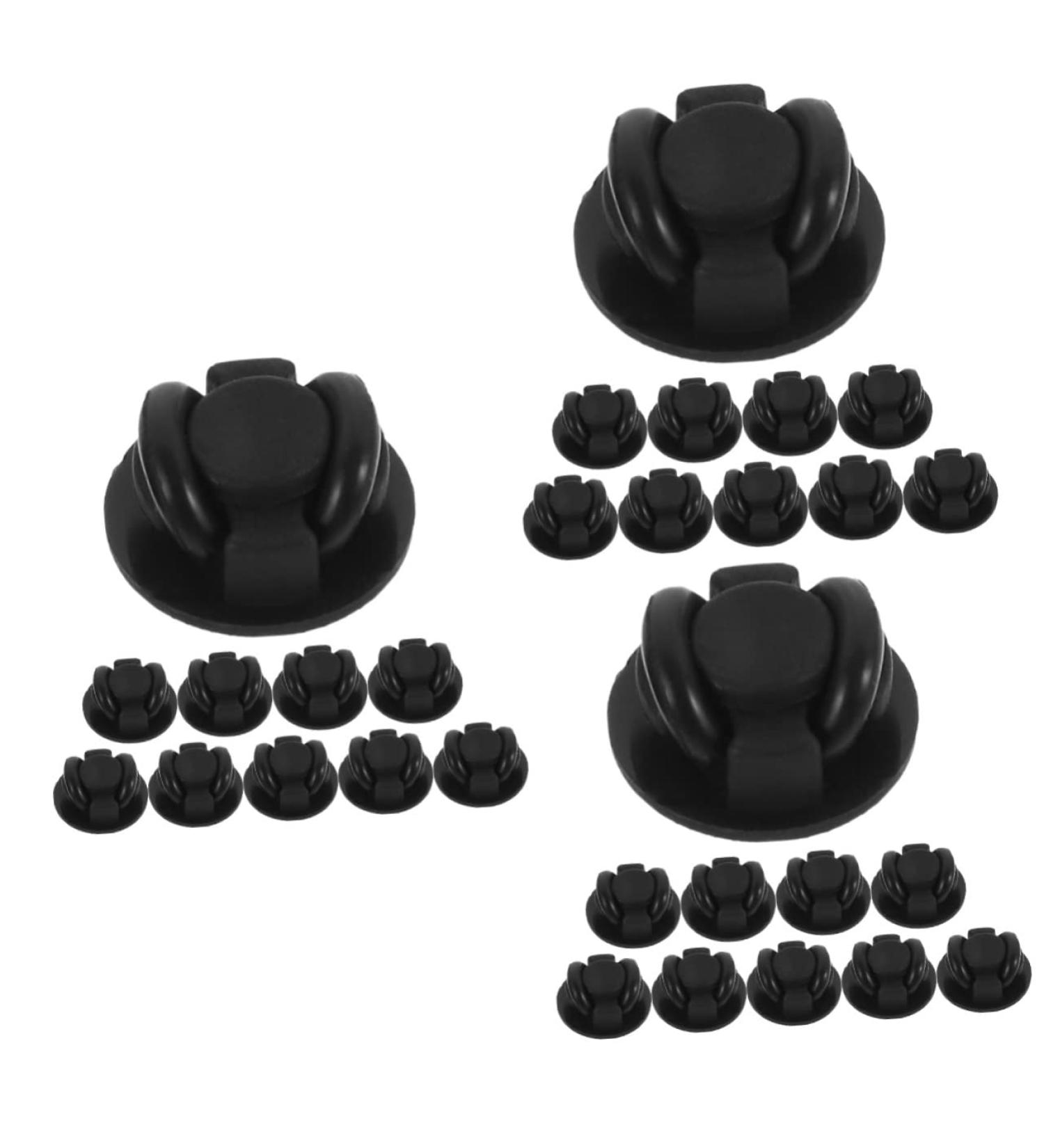 Stobok 30-Piece Masking Glasses Set - Silicone Ear Holders for Adults | Earring Glasses & Snap Hook Masks - Buy Online on GoSupps.com