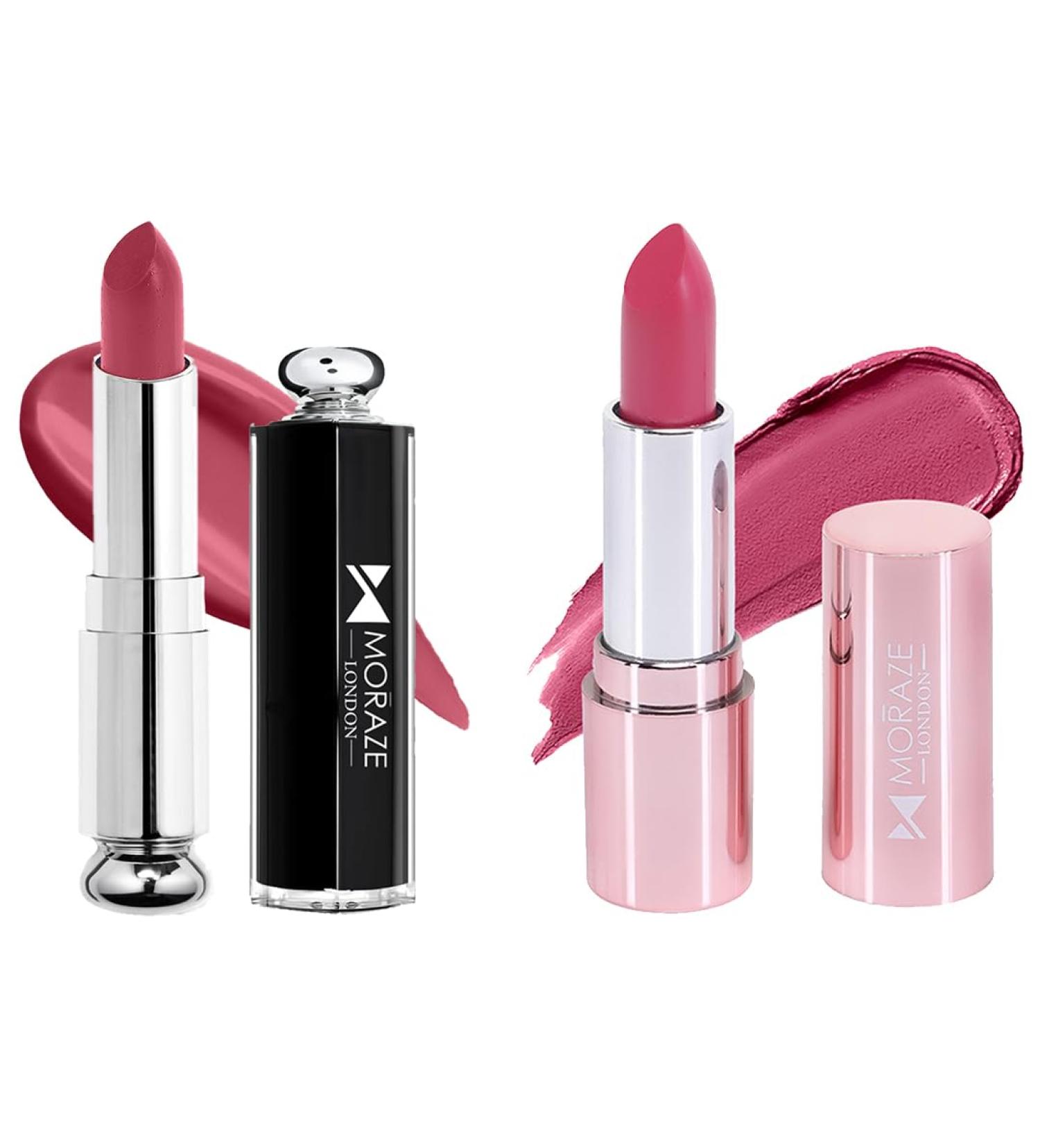 Pack of 2 Waterproof Long-Lasting Creamy Lipstick (Head + Revenge) - International Shipping Available - Buy Online on GoSupps.com