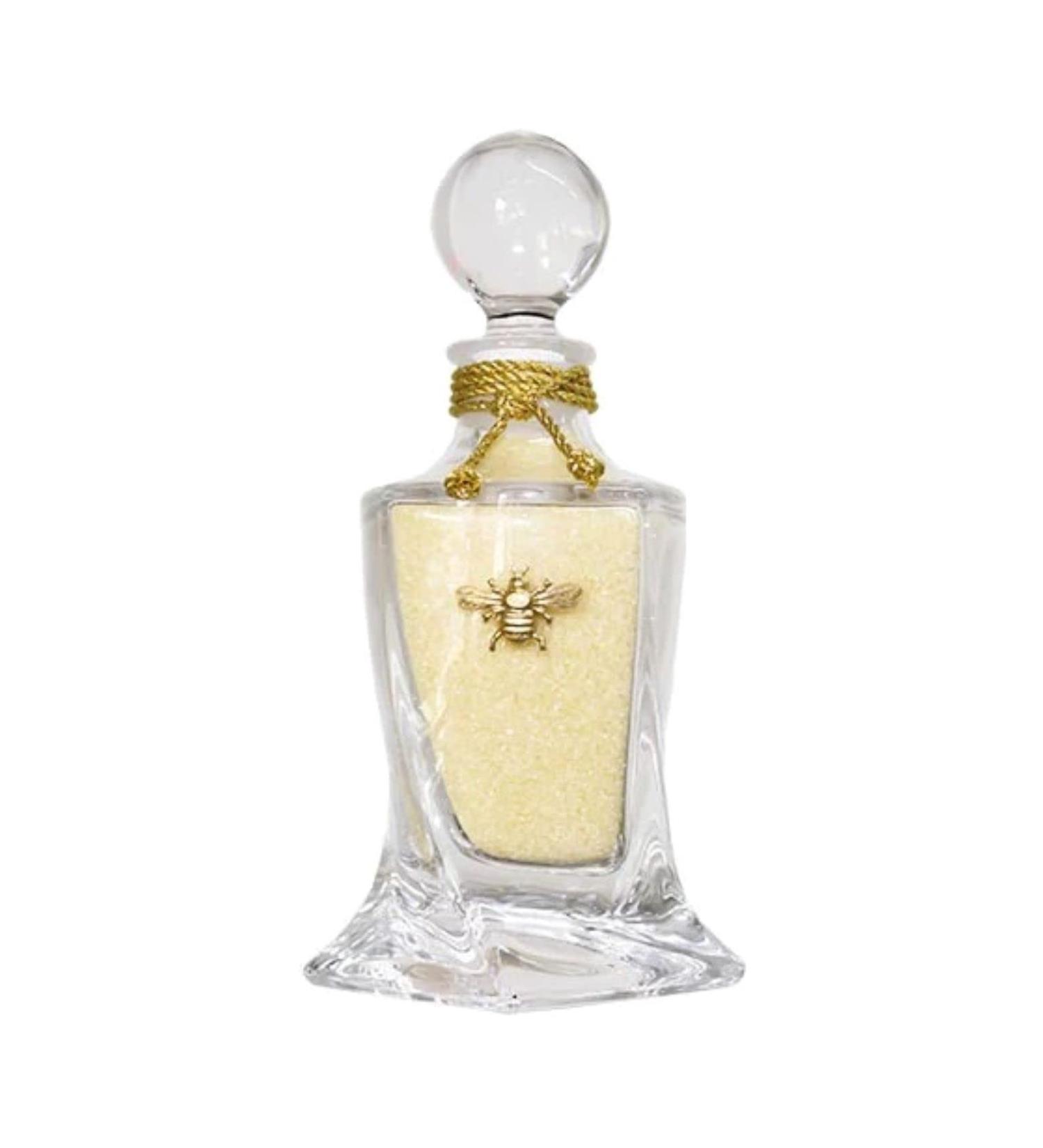 Lady Primrose  Royal Extract Bath Salts  Petite Glass Decanter  7 Ounces
