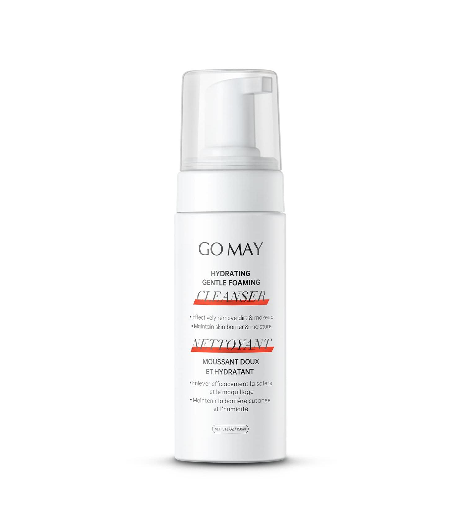 GO MAY Hydrating Gentle Foaming Cleanser - Effective Daily Face Wash | 5 FL.OZ | International Shipping Available - Buy Online on GoSupps.com