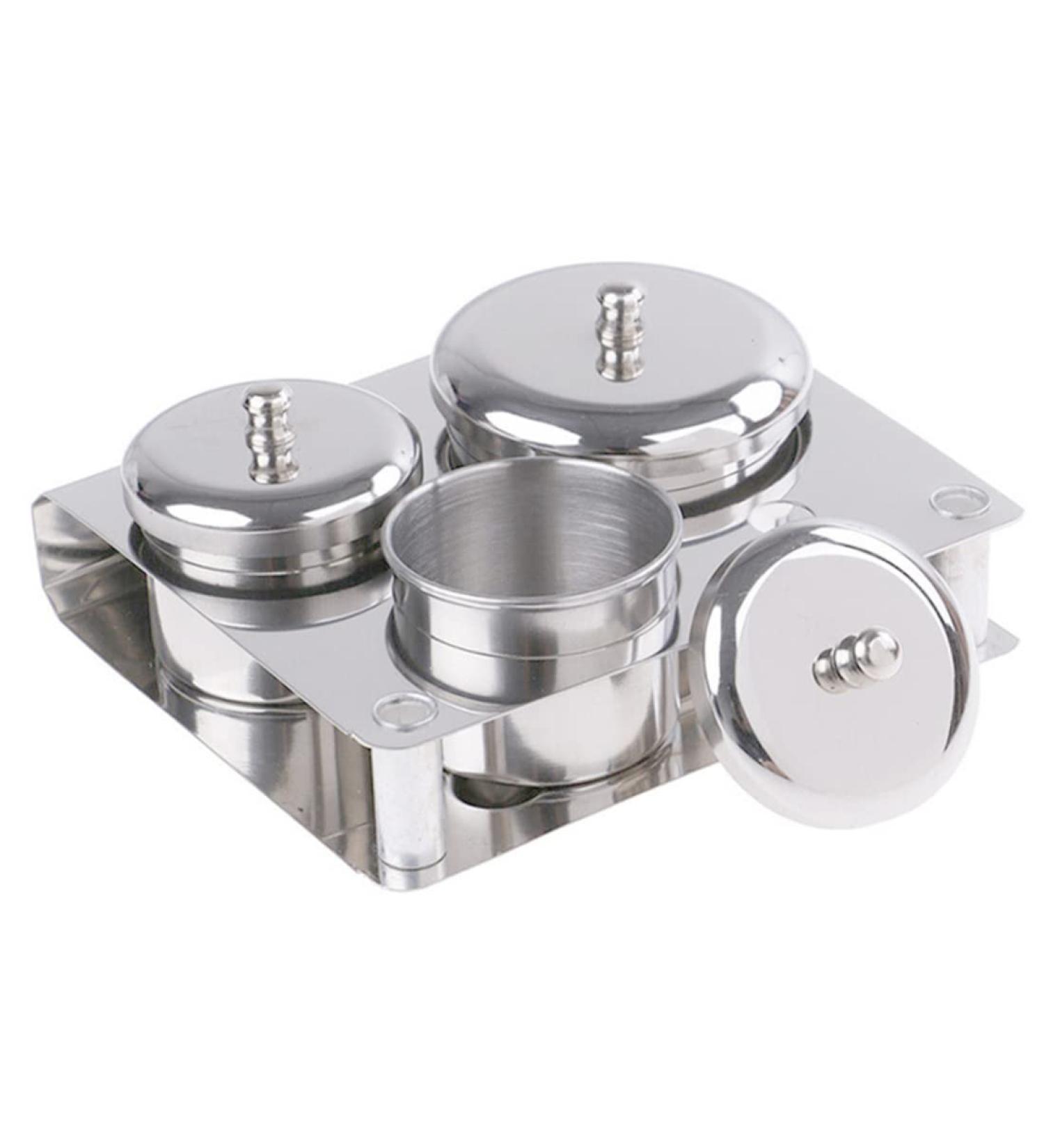 Manicure Container Liquid Powder Cup Crystal Tools Dispensing Container With Lid for Women cup - Buy Online on GoSupps.com