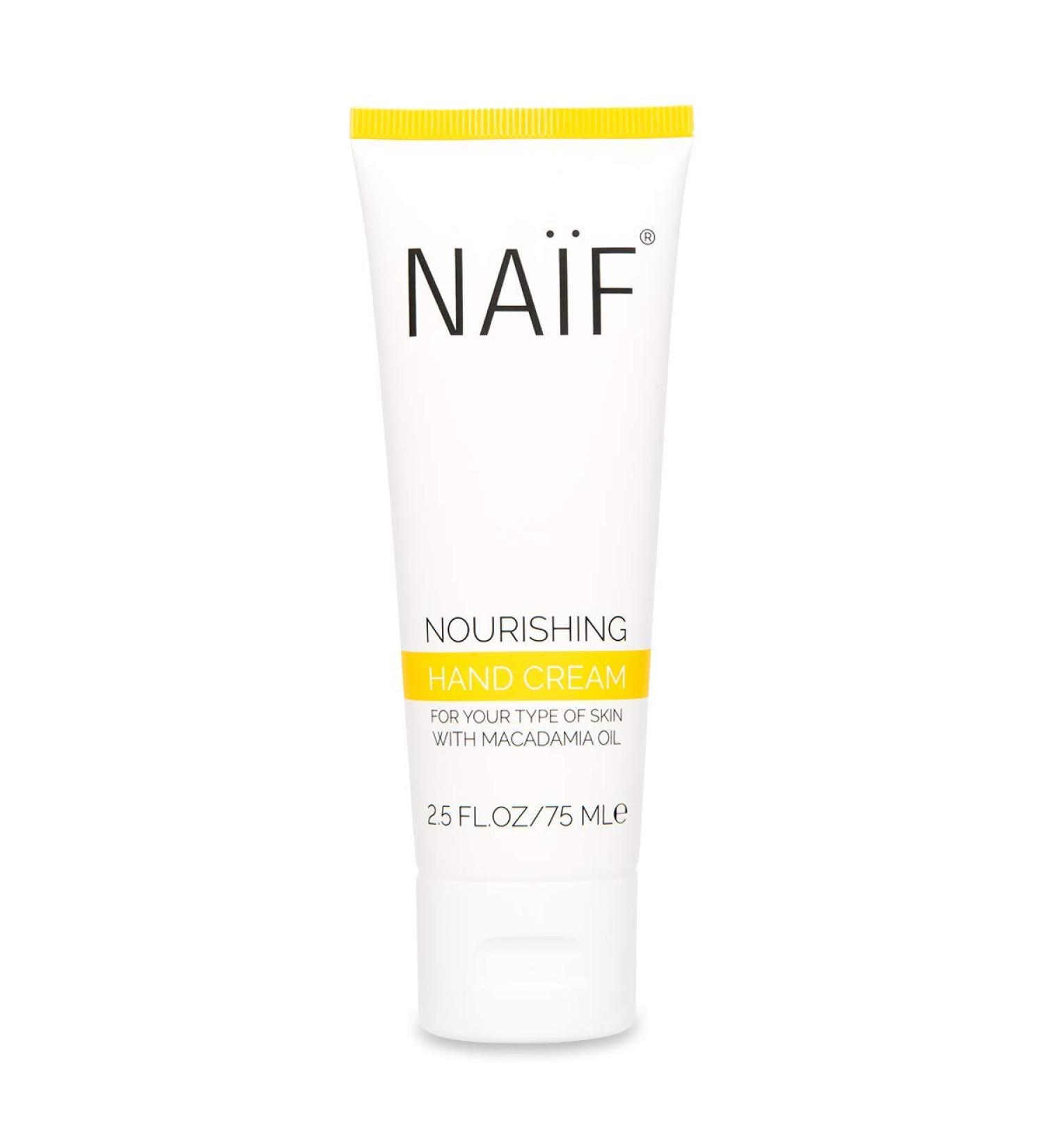 Naif Nourishing Hand Cream 75 ml Hydrating & Natural Moisturizer for Soft Skin | International Shipping Available - Buy Online on GoSupps.com