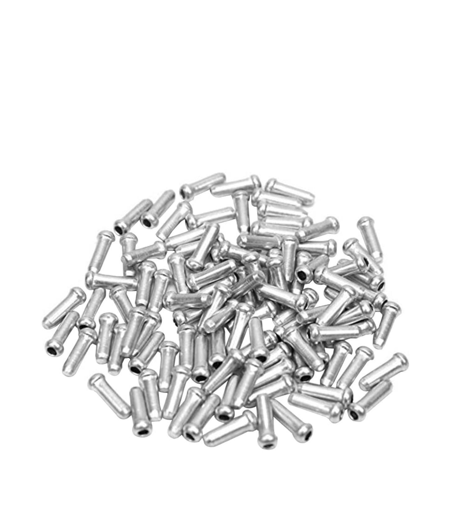 WINOMO 100Pcs Alloy Bike Brake Cable Cap End Tips - Road Mountain Bicycle Crimp Accessories - Buy Online on GoSupps.com