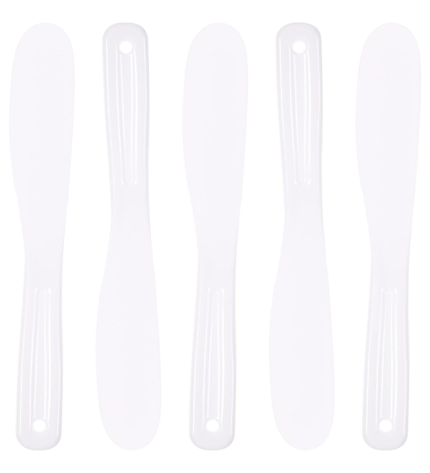 Healifty Lot de 5 Spatules Masque en Silicone Blanc Grand Format Cuill res Cosm tiques Multifonctions pour Soins du Visage Applicateurs Pratiques pour Utilisation Domicile Voyage - Buy Online on GoSupps.com