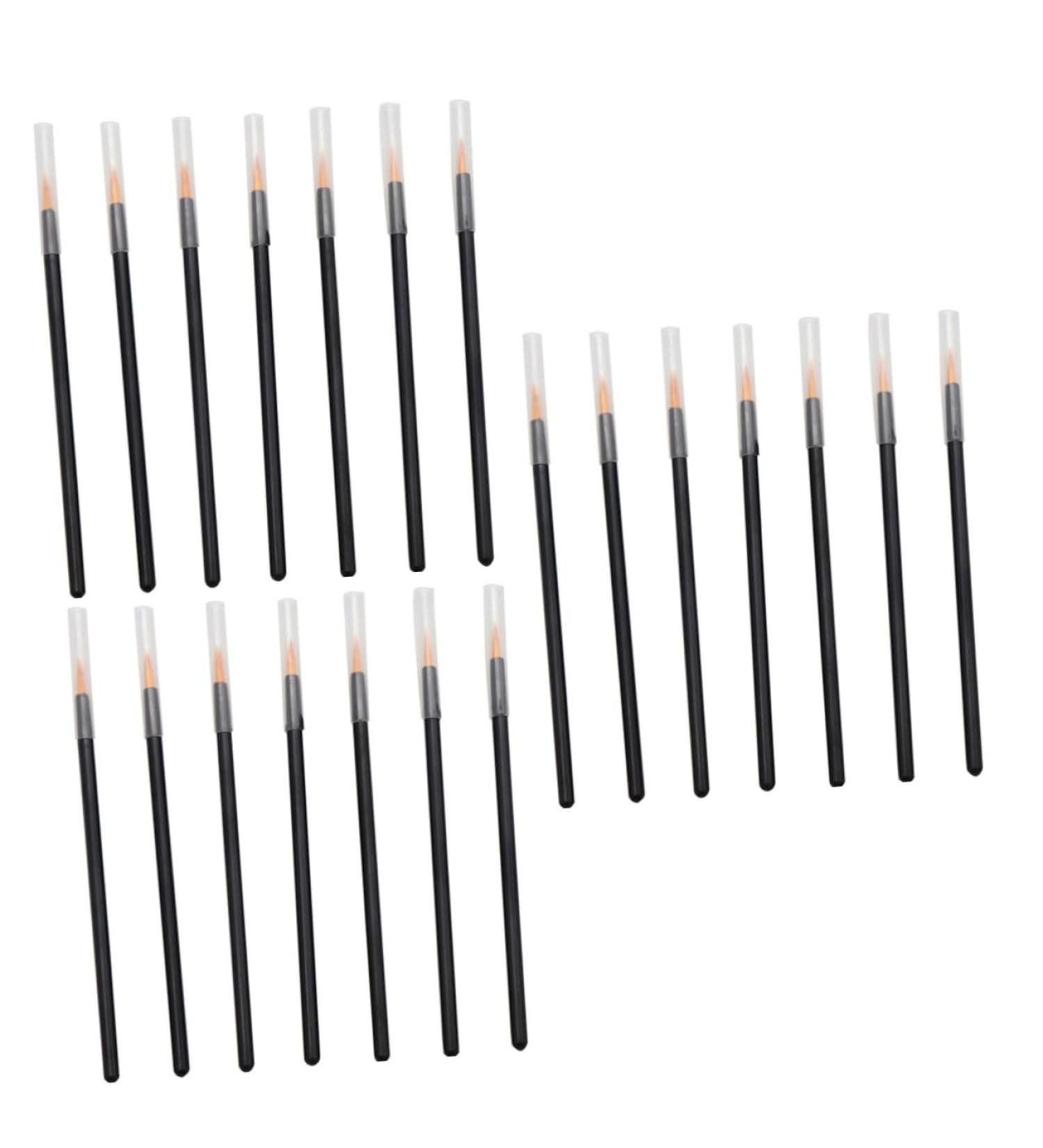 Beavorty 150 pcs Girlsblack Disposable for Supplies Eye Powder Makeup Gel Liner Fine Black Wands 10x0.3cmx3pcs Blackx3pcs - Buy Online on GoSupps.com