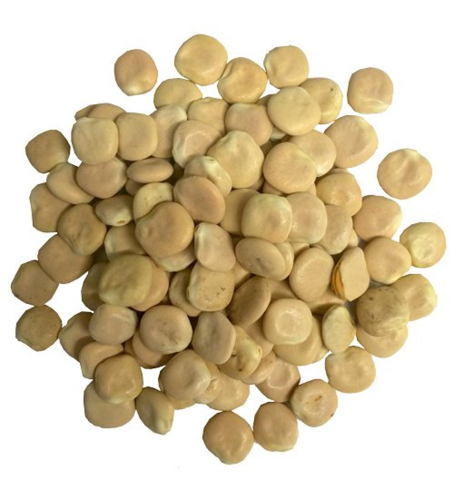 OliveNation Extra Large Dry Lupini Beans, High Protein Legume for Authentic Mediterranean Flavor, Non-GMO, Gluten Free, Kosher, Vegan - 32 ounces