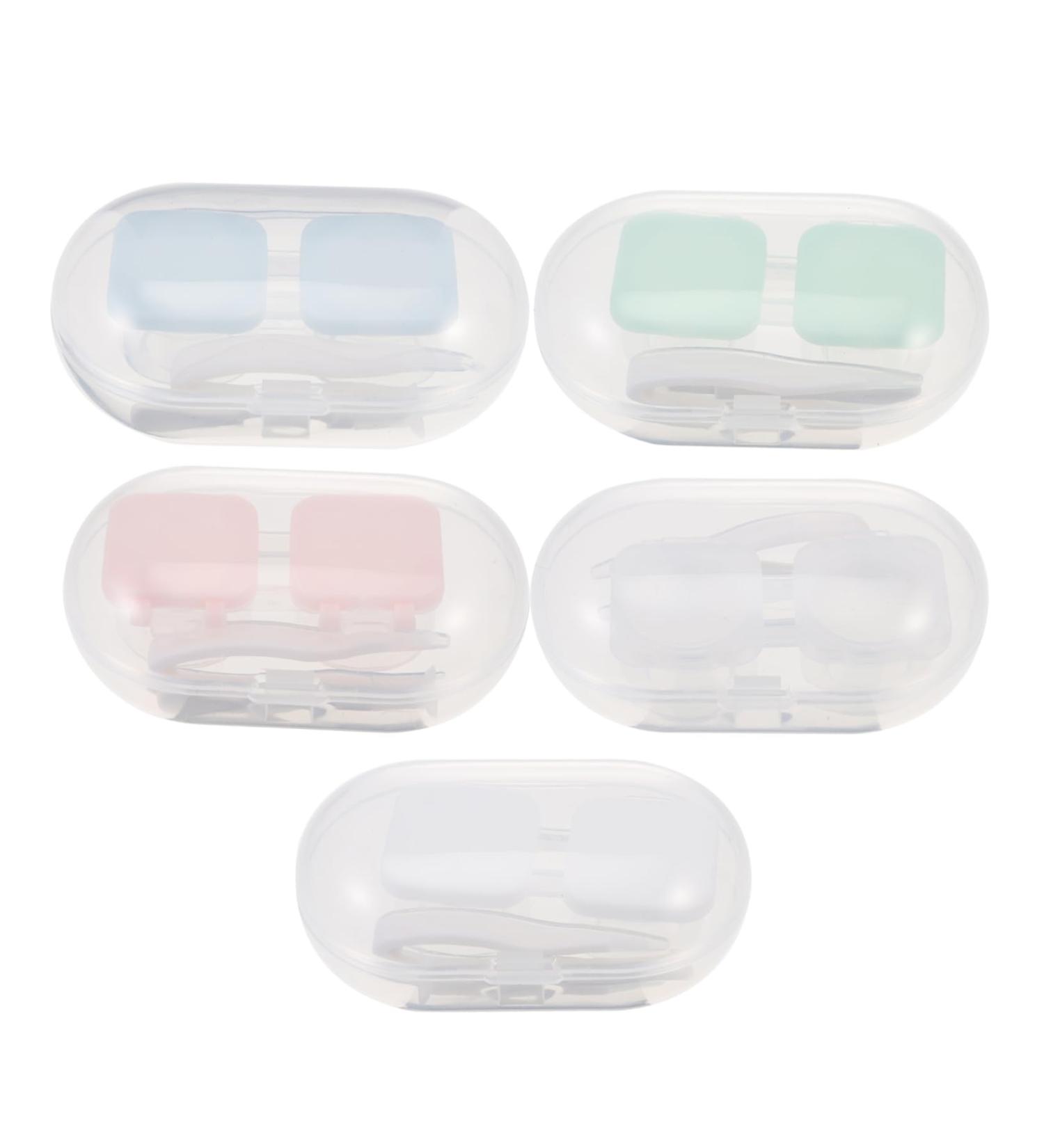 Lalafina 5-Sentence Push Glasses Case - Premium Storage Solution for Contact Lens Containers & Glasses Holders | Perfect for Travel & Organization - Buy Online on GoSupps.com