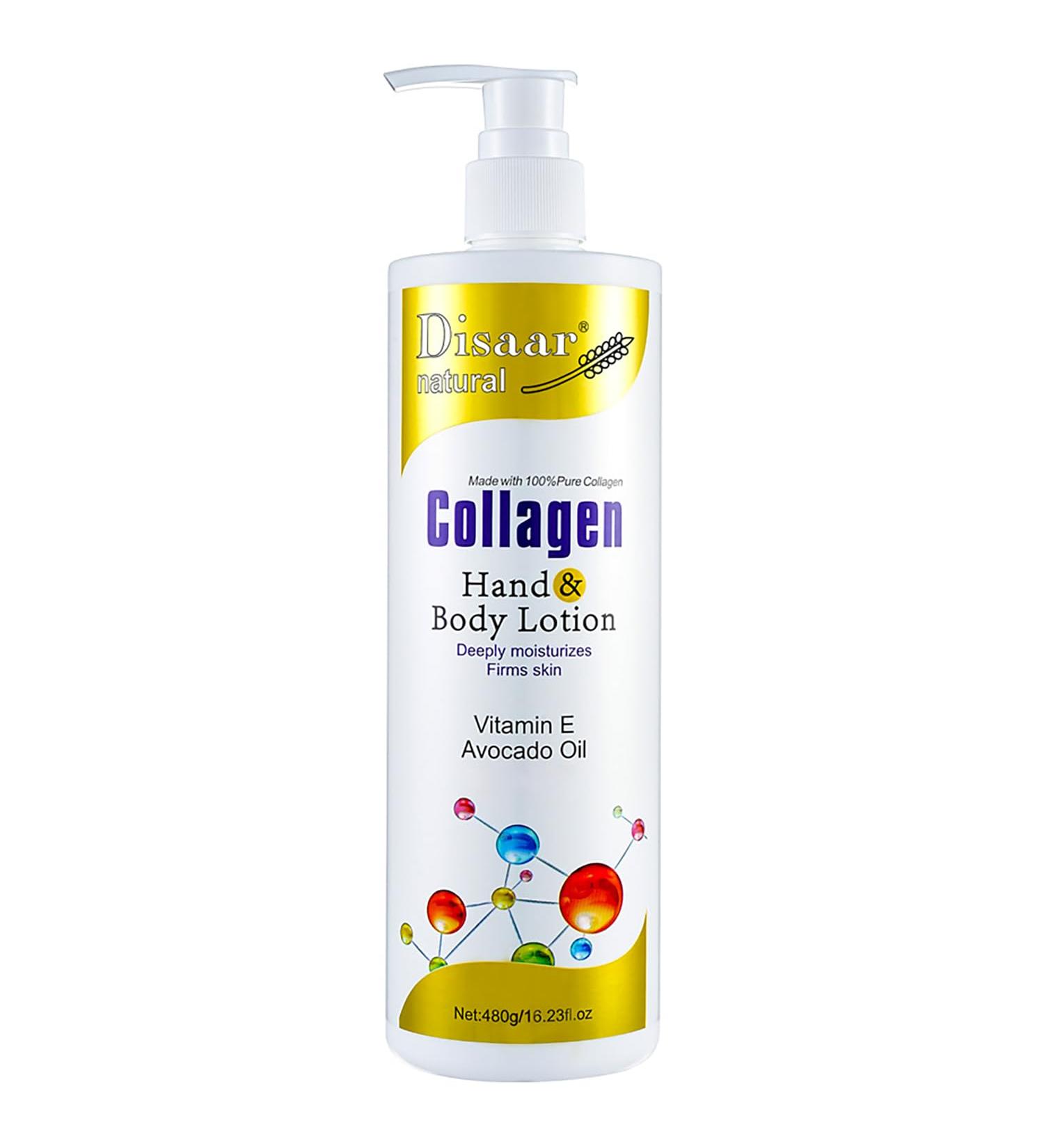 Collagen Hand Body Lotion - Deep Moisture & Firming with Vitamin E & Avocado Oil 480g | Buy Online - Buy Online on GoSupps.com