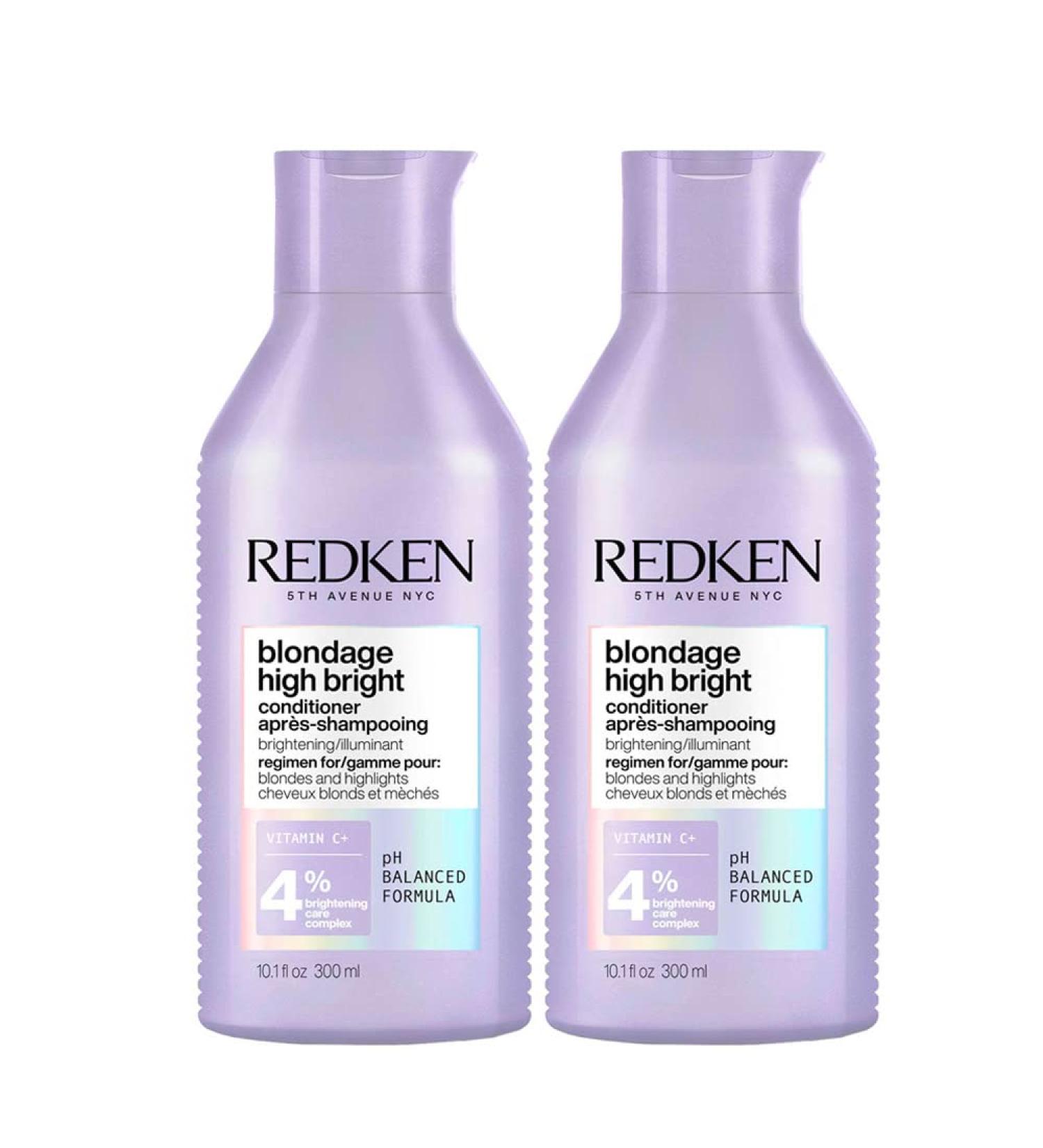 Redken Blondage High Bright Conditioner 300ml 2 pack