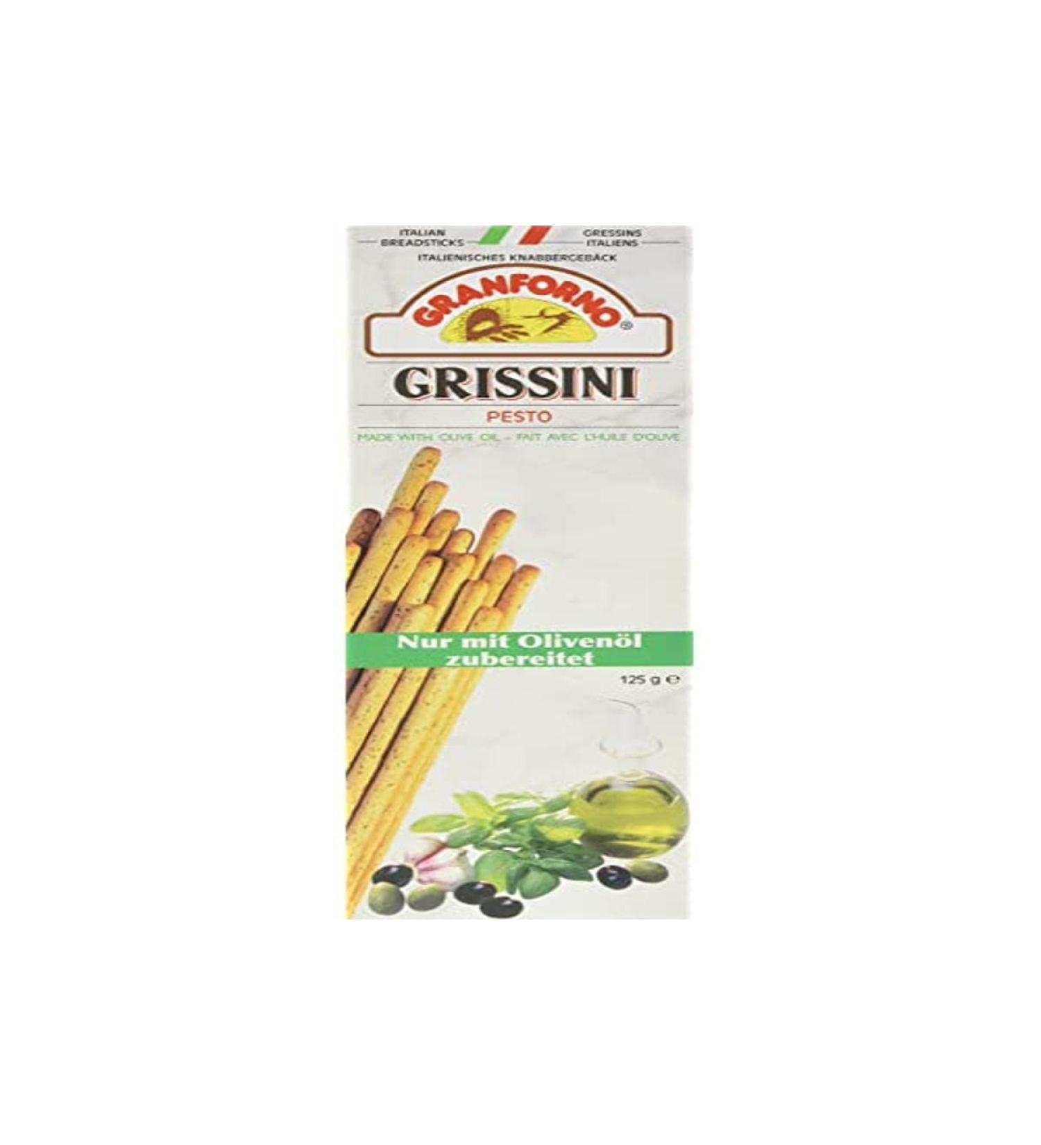 Granforno Grissini Pesto 125 g 1Pack (1 x 0.125 kg)