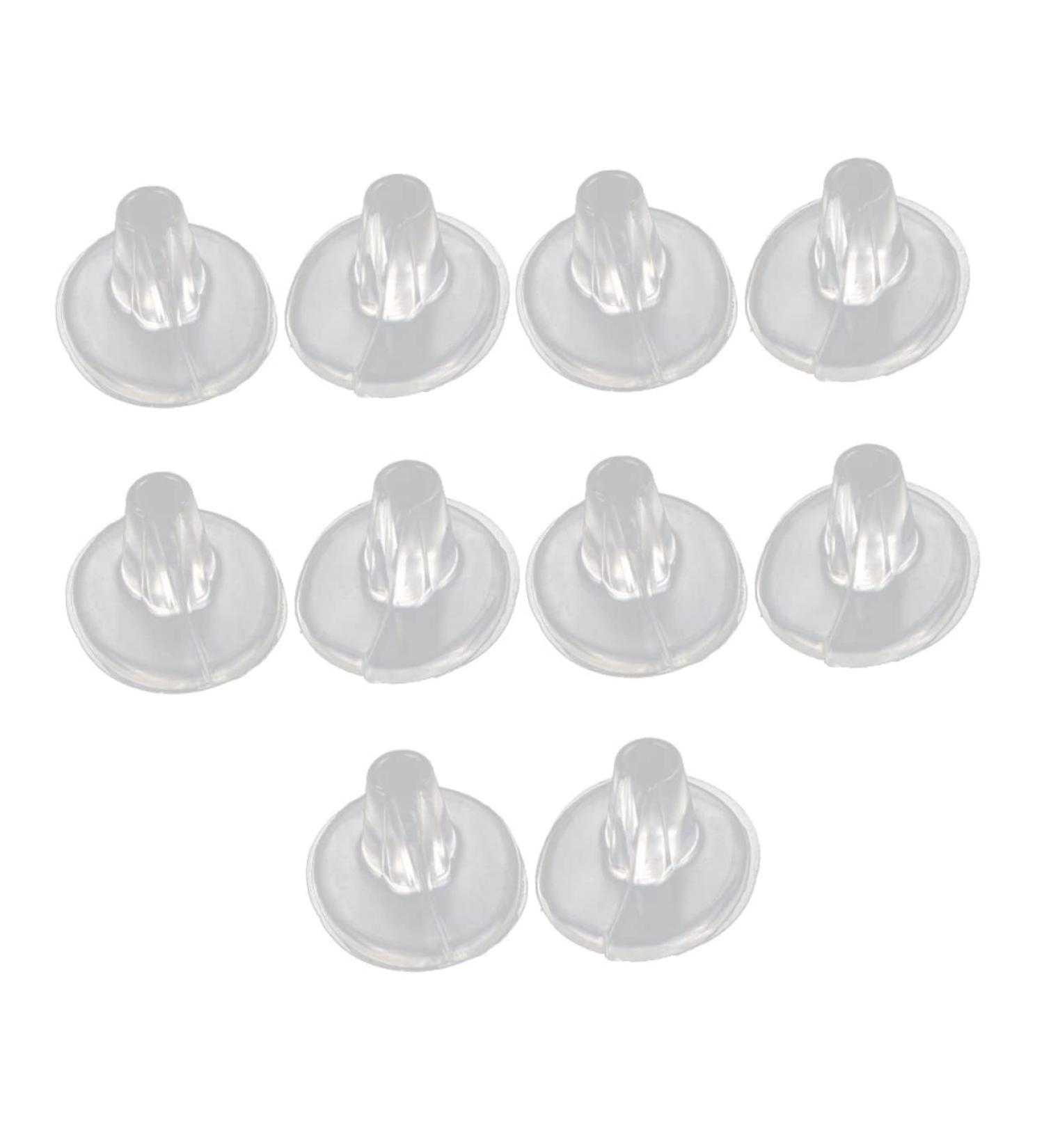 Clear Gel Front Pad Toe Cushions - 5 Pairs | Sandal Thong Protectors - Buy Online on GoSupps.com